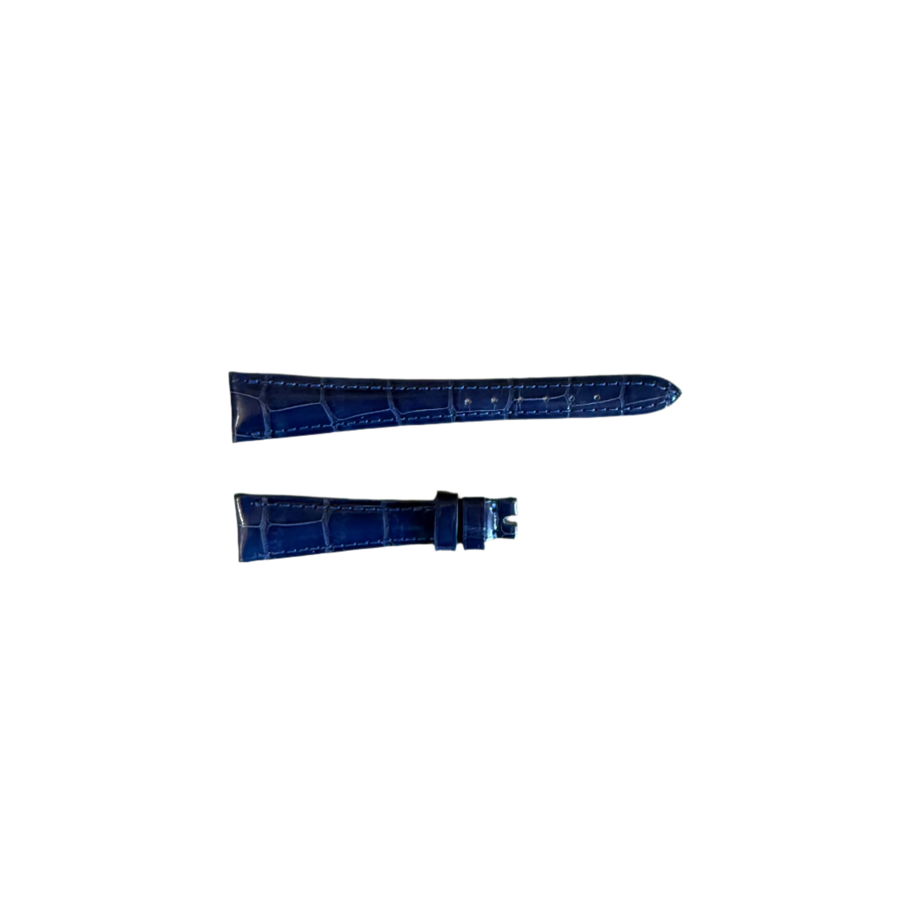 Authentic Patek Philippe Dark Blue Alligator Watch Strap Band 16mm