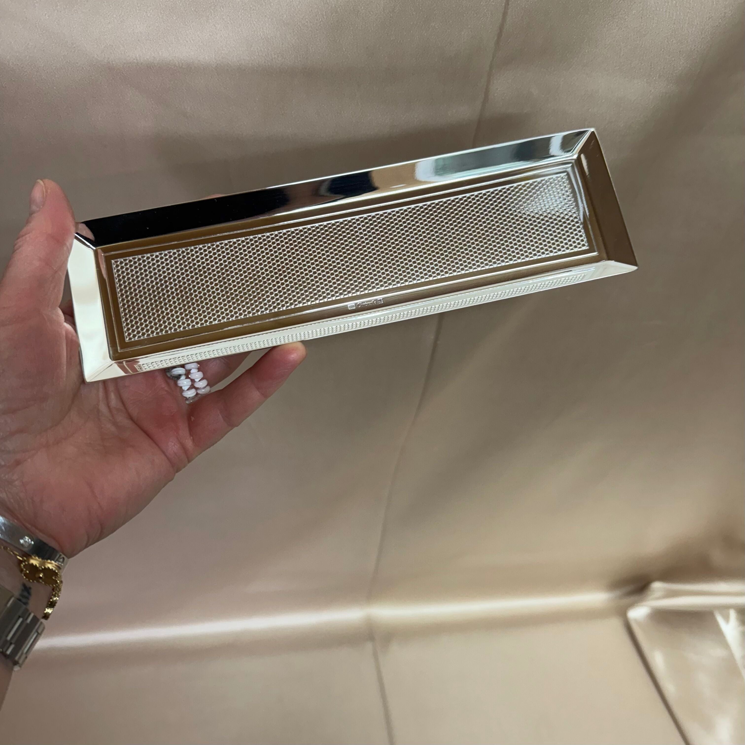Christofle Madison 6 Silver Plated Pencil Tray 4254482