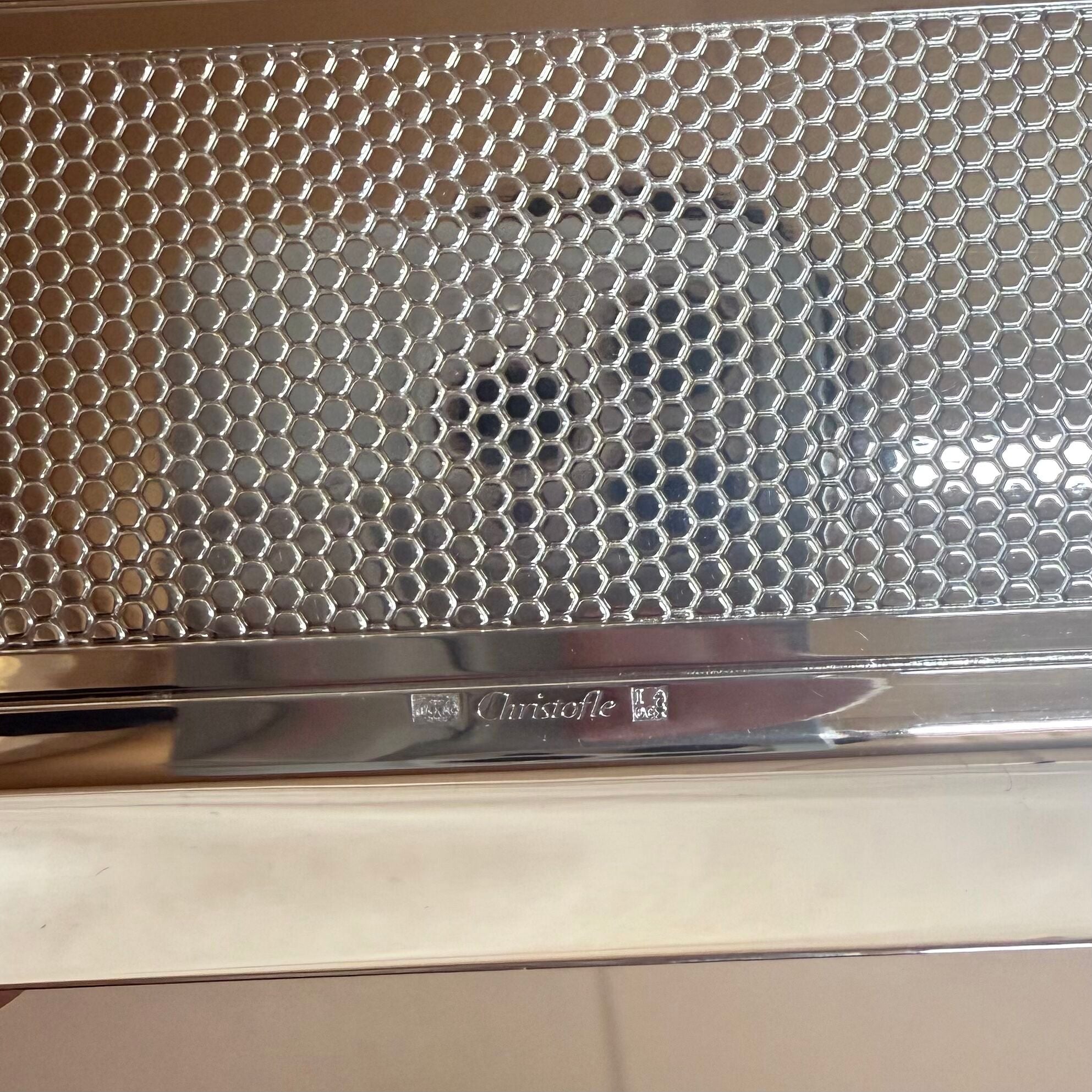 Christofle Madison 6 Silver Plated Pencil Tray 4254482