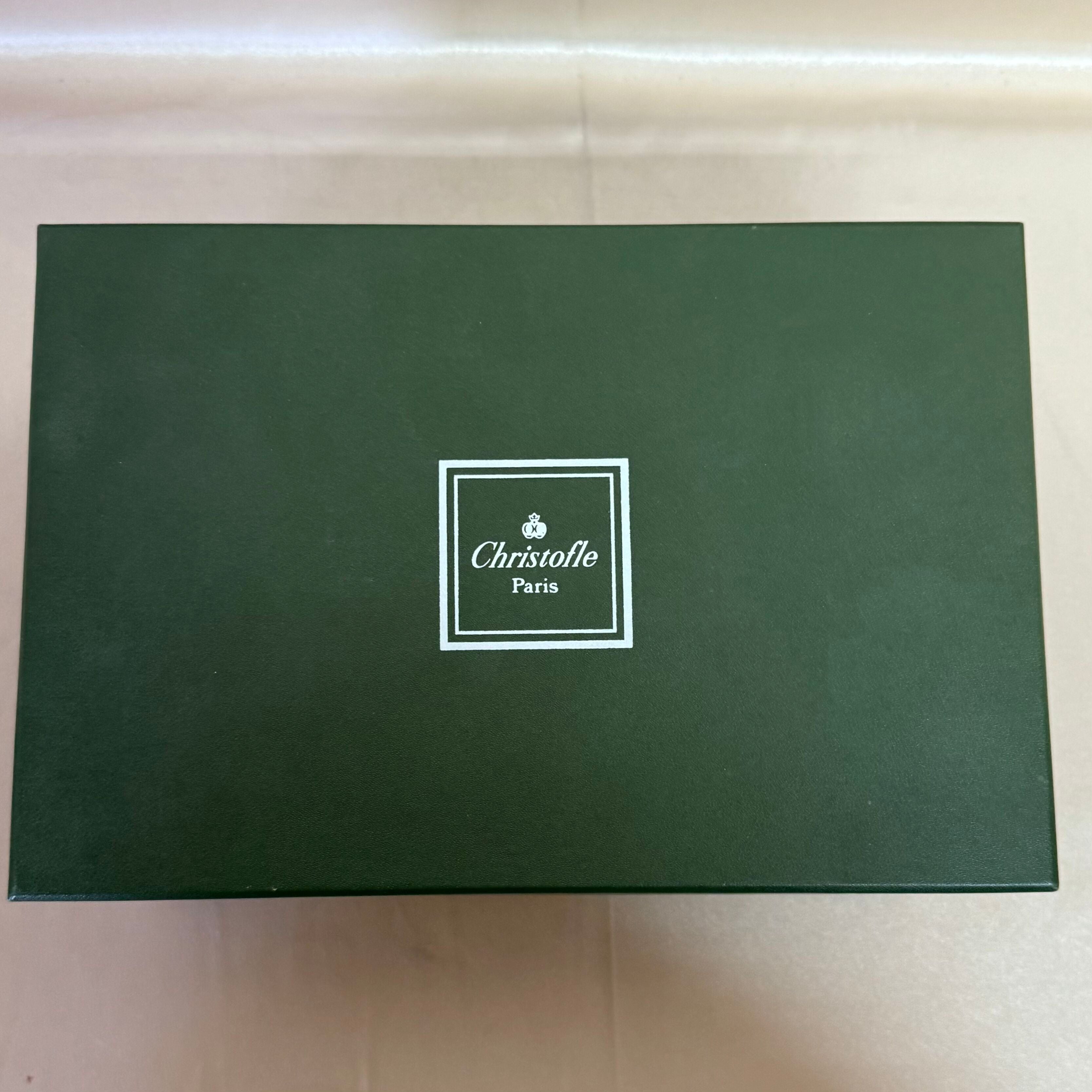 Christofle Torsada Open Sauce Boat on Tray 7640330