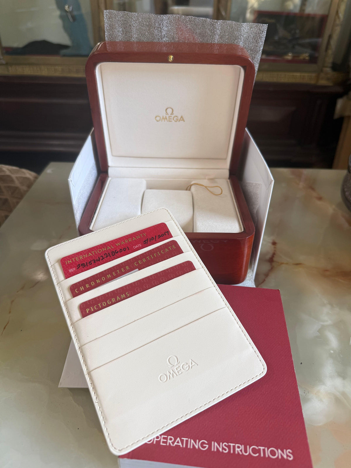 Omega Seamaster Aqua Terra Rose Gold Watch 231.53.42.21.06.001