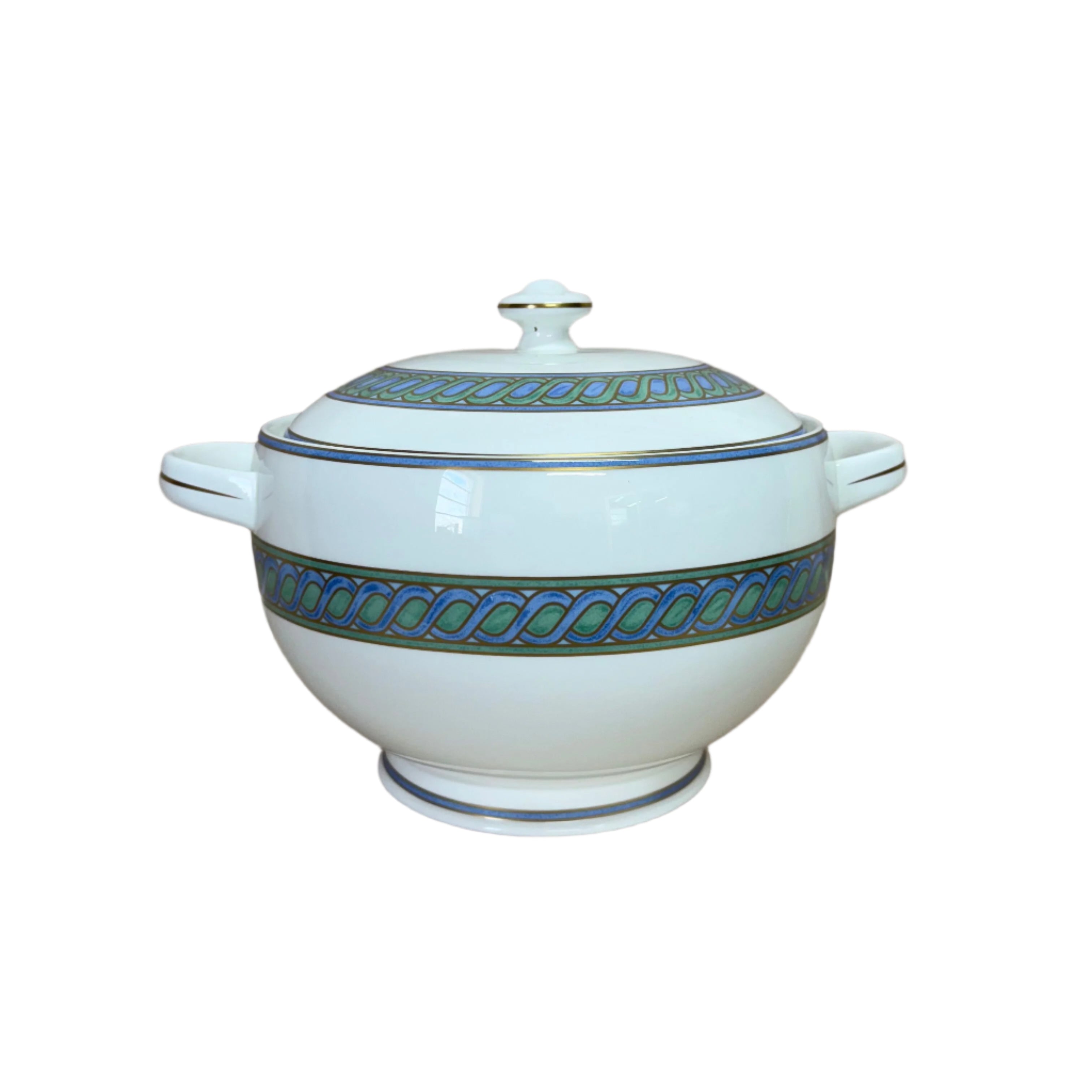 Christofle Torsada Vegetable Dish with Cover Large 7640310