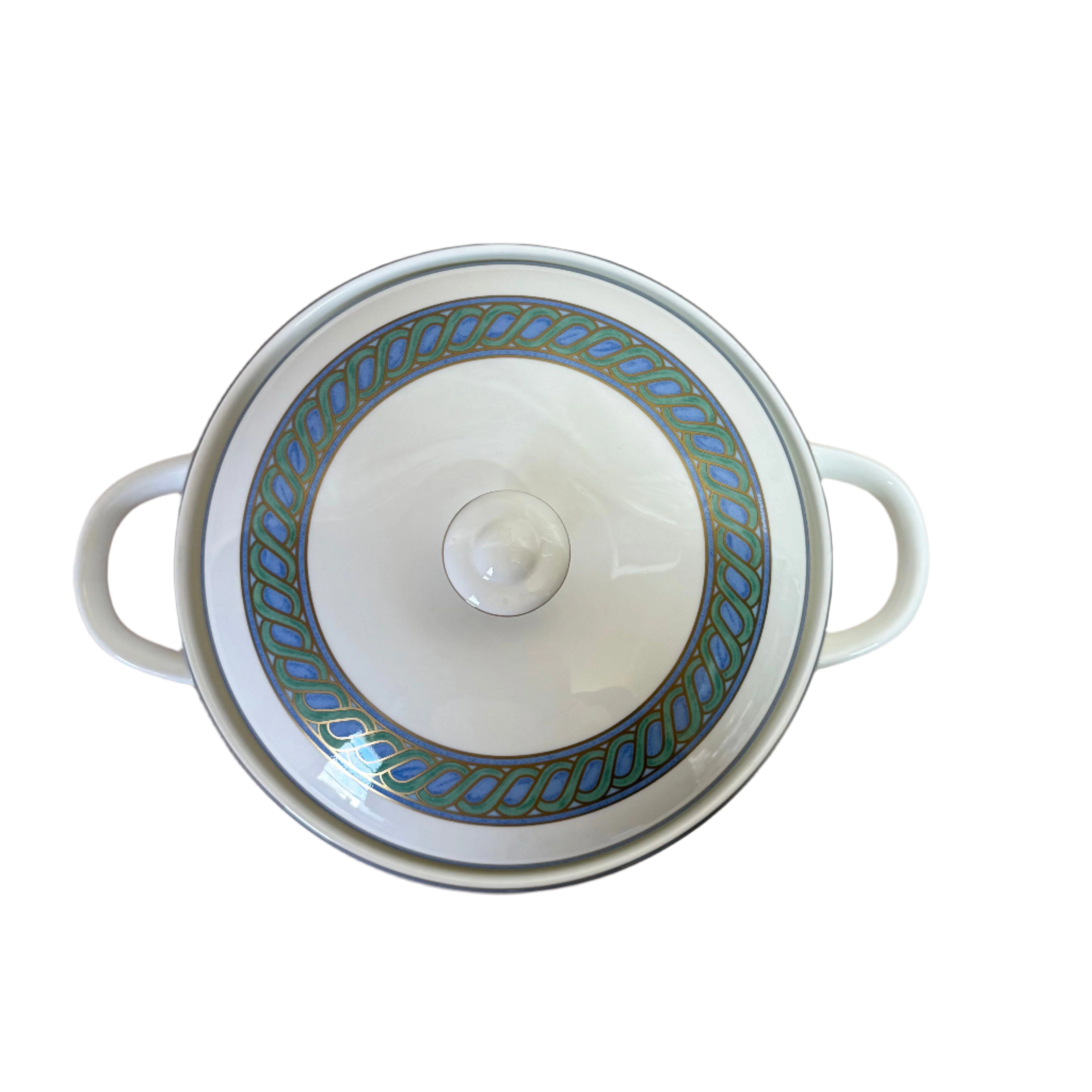 Christofle Torsada Vegetable Dish with Cover Large 7640310