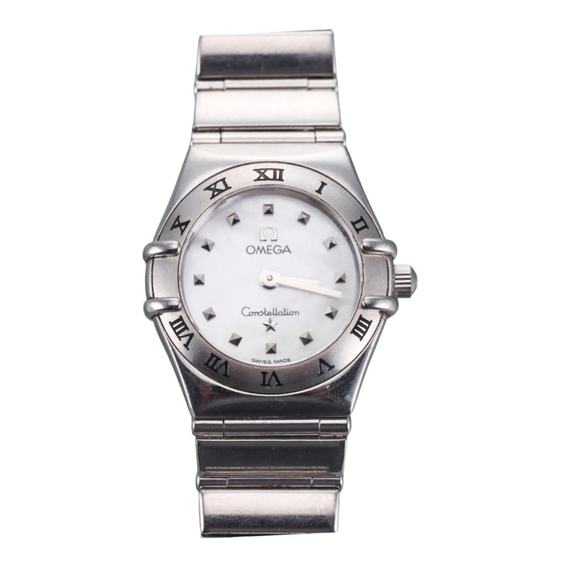 Omega My Choice Constellation Mother of Pearl Dial Steel Ladies Watch