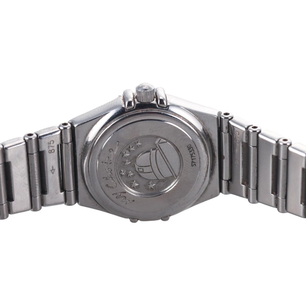 Omega My Choice Constellation Mother of Pearl Dial Steel Ladies Watch
