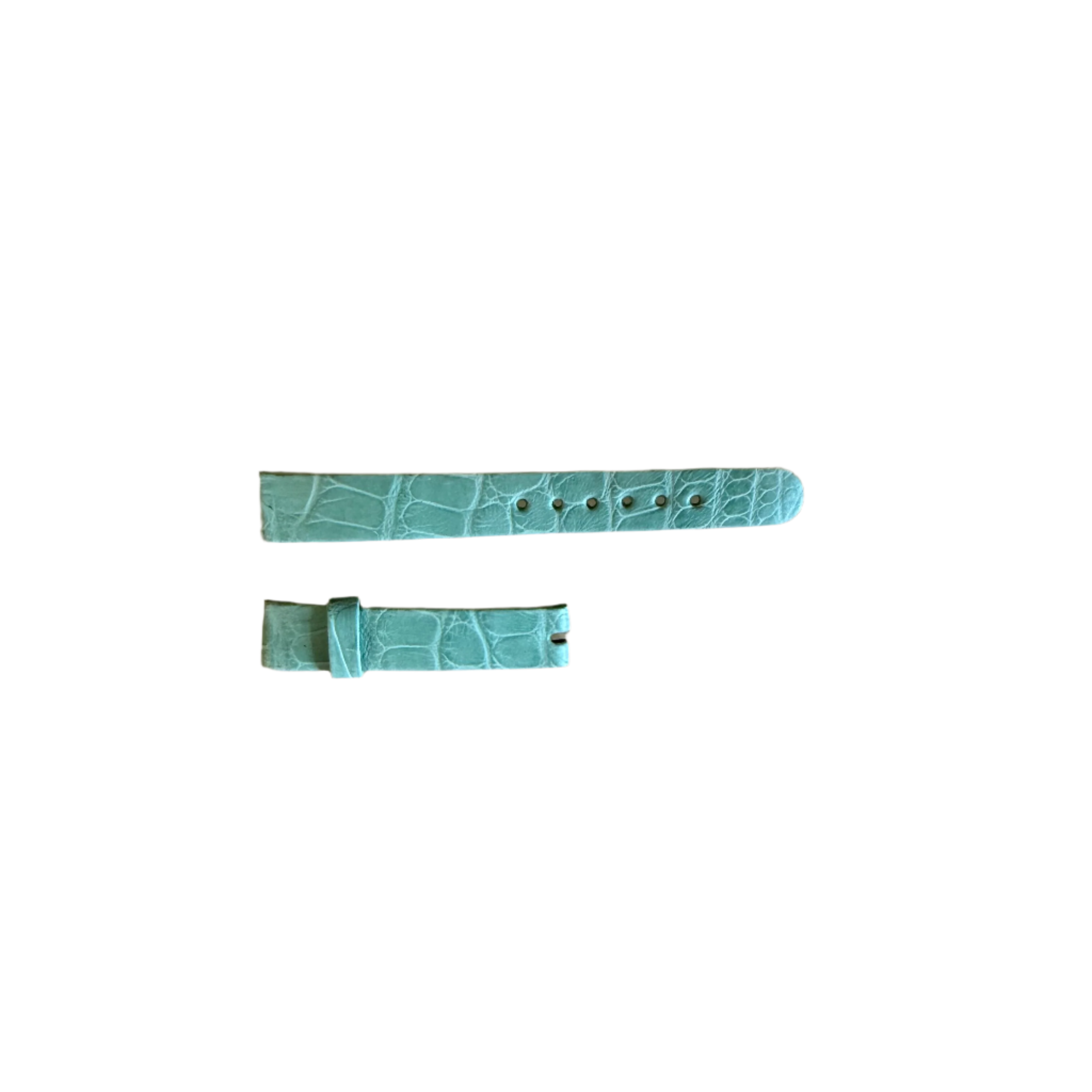 Authentic Patek Philippe Turquoise Crocodile Watch Strap Band 12mm S
