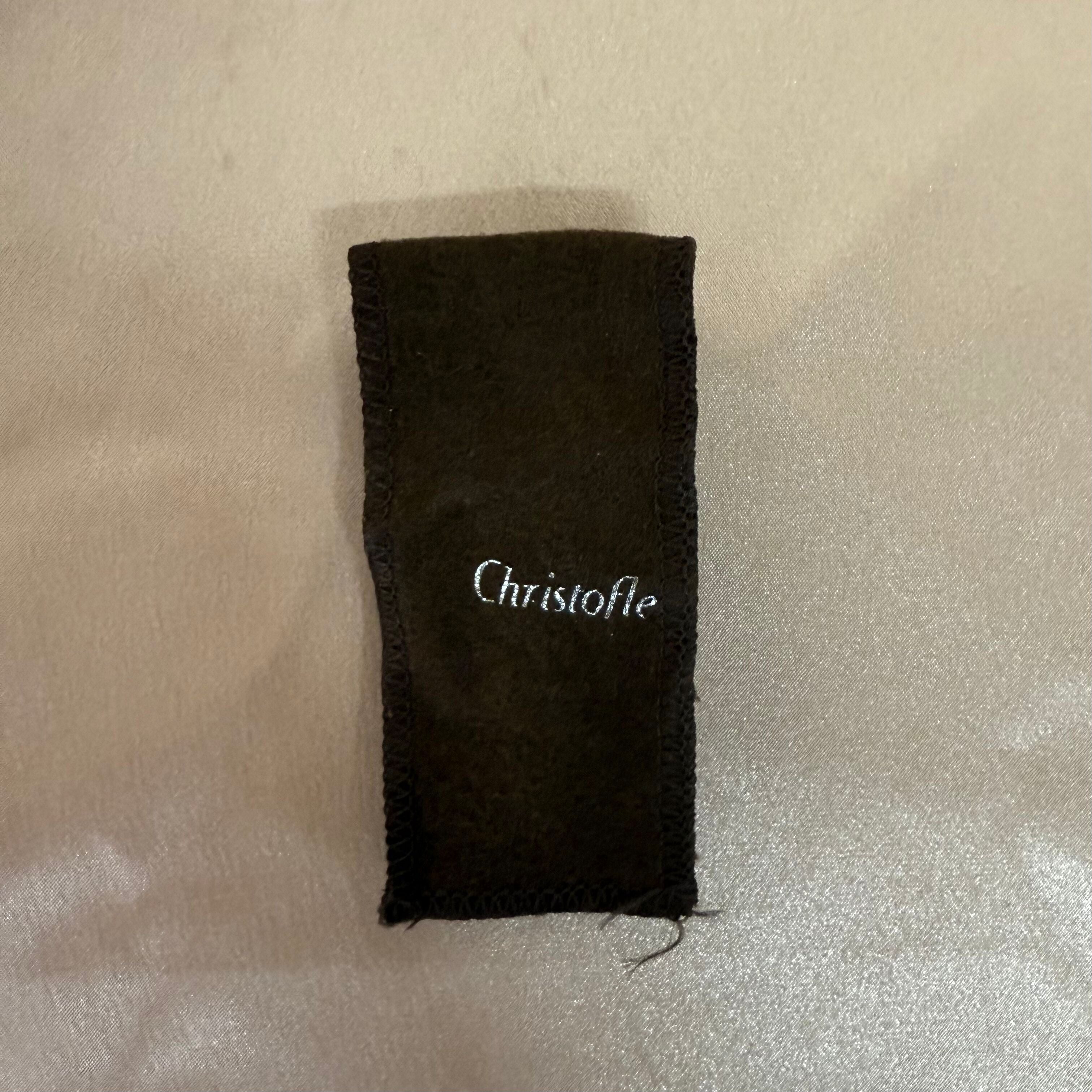 Christofle Porte Cles Paquebot Silver Plated Key Ring B0425472102