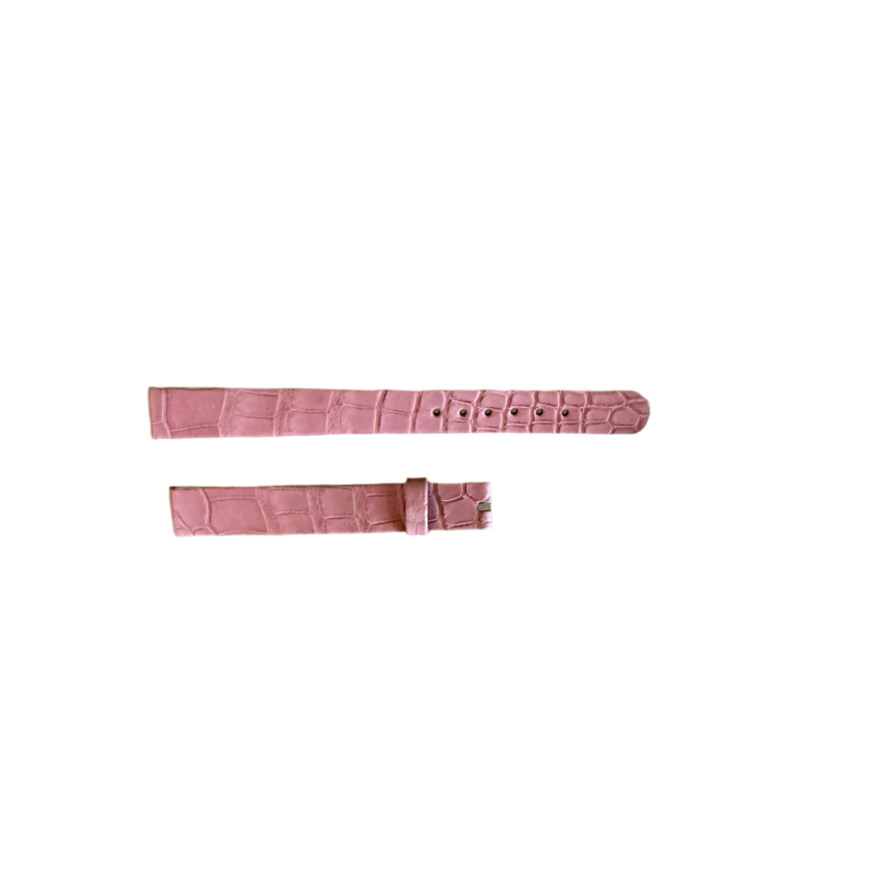 Authentic Patek Philippe Pink Alligator Watch Strap Band 12mm