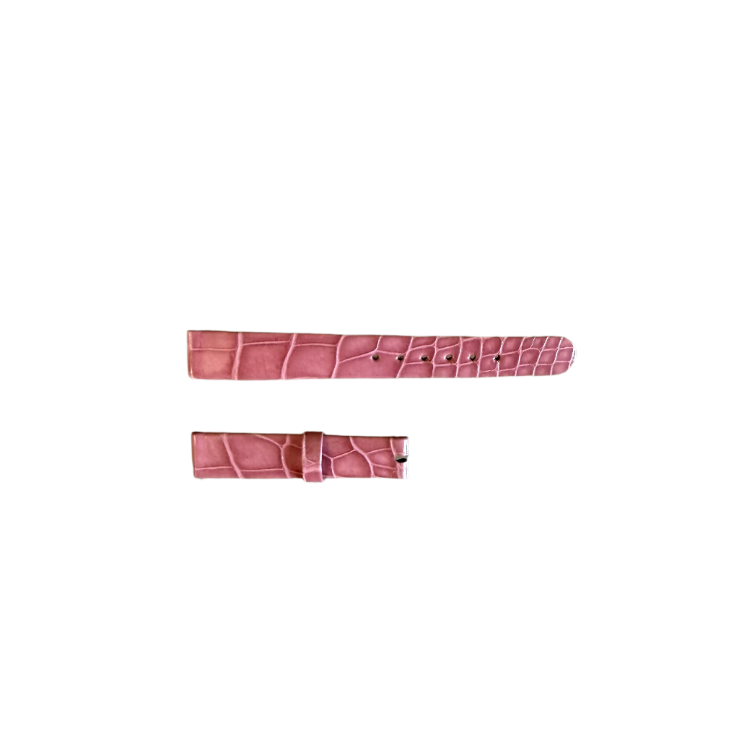 Authentic Patek Philippe Dark Pink Alligator Watch Strap Band 12mm