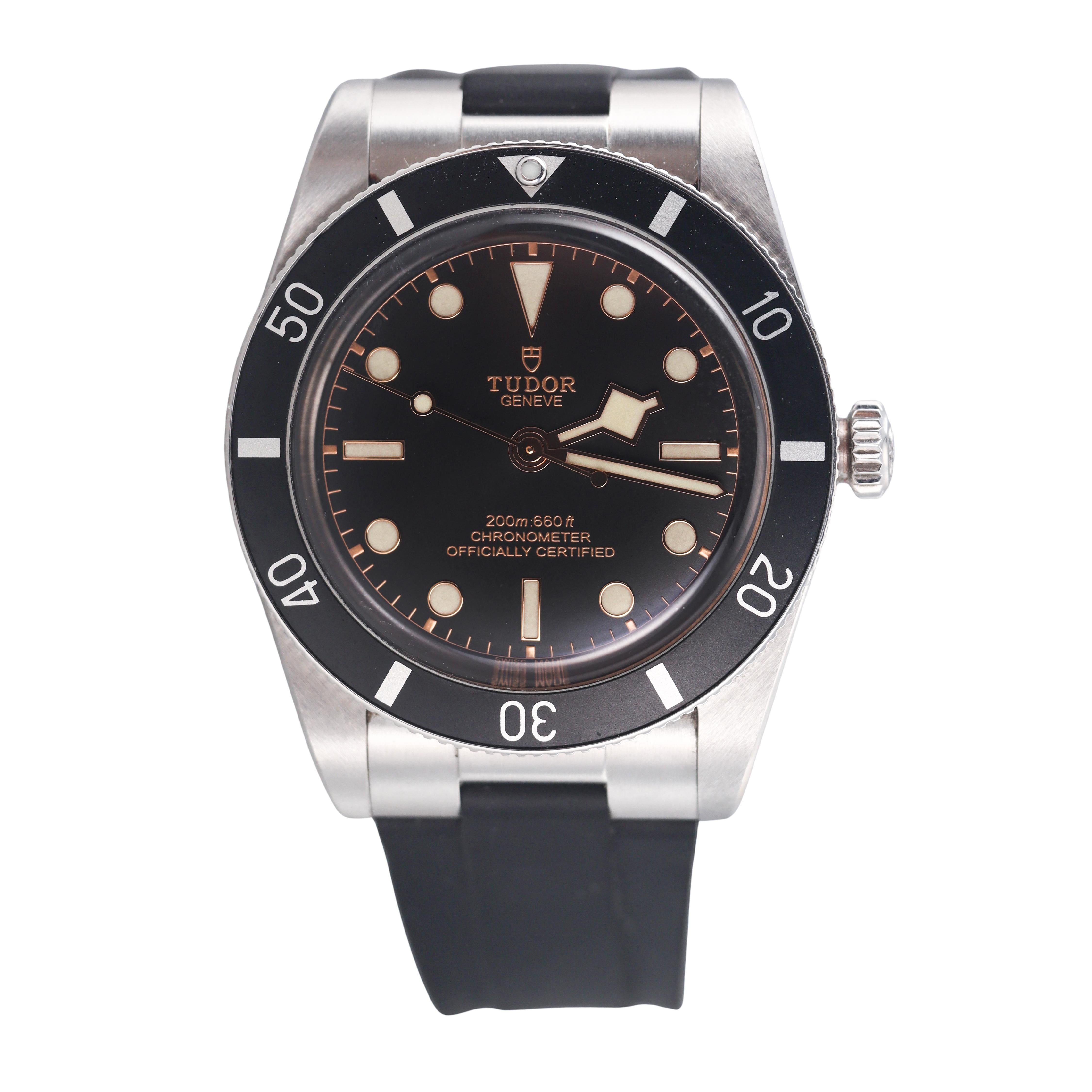 Tudor Black Bay 54 37mm Steel Automatic Watch 79000N. Retail $4475.