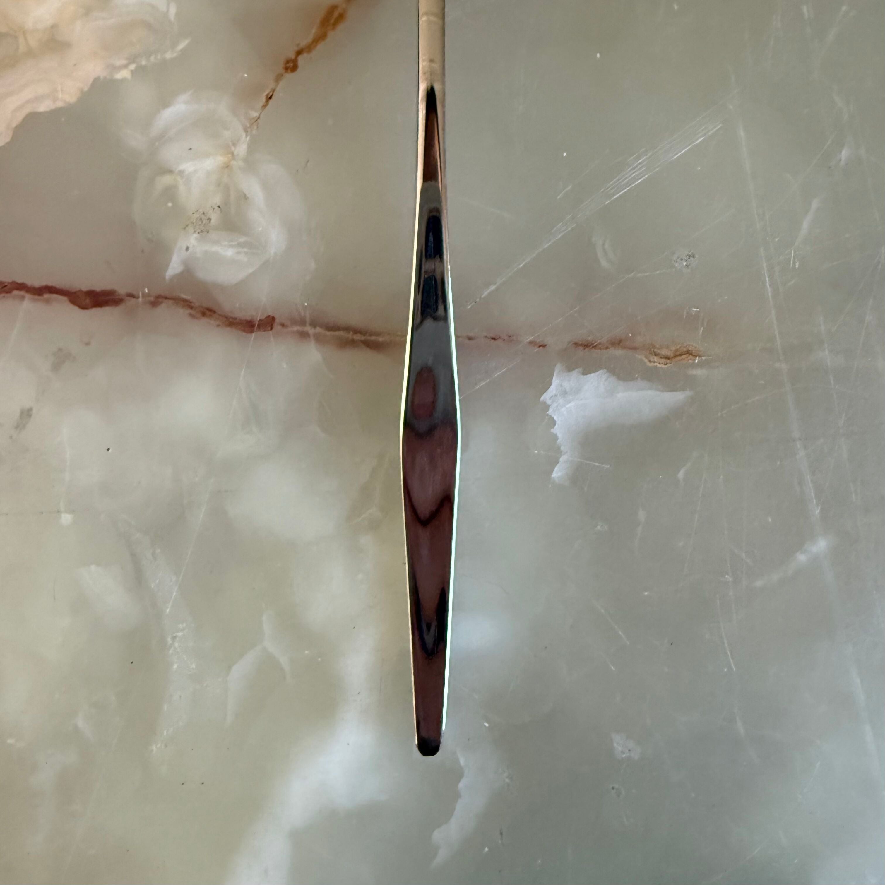 Christofle Orly Silver Plated Iced Tea Spoon Set of 12