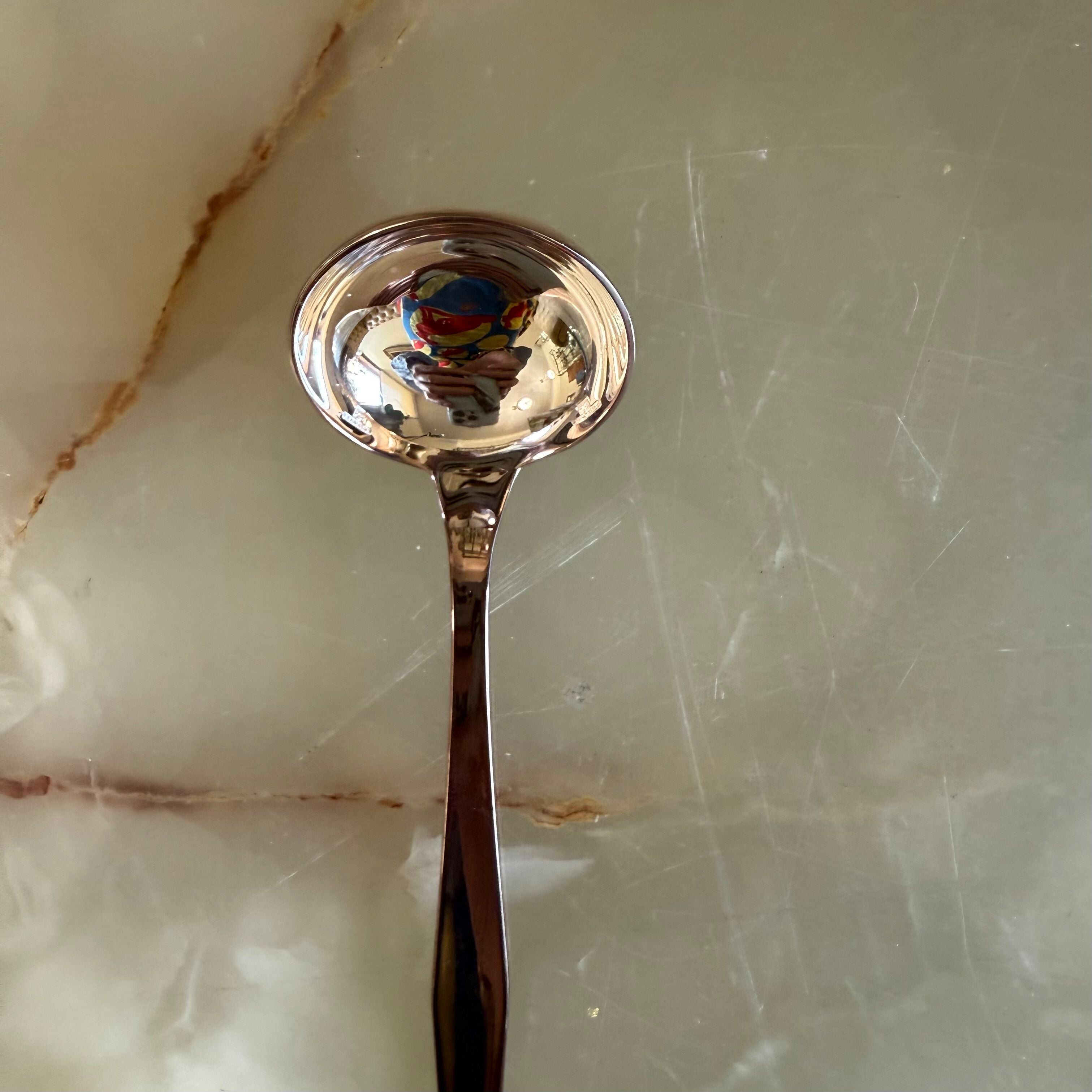 Christofle Orly Silver Plated Sugar Ladle