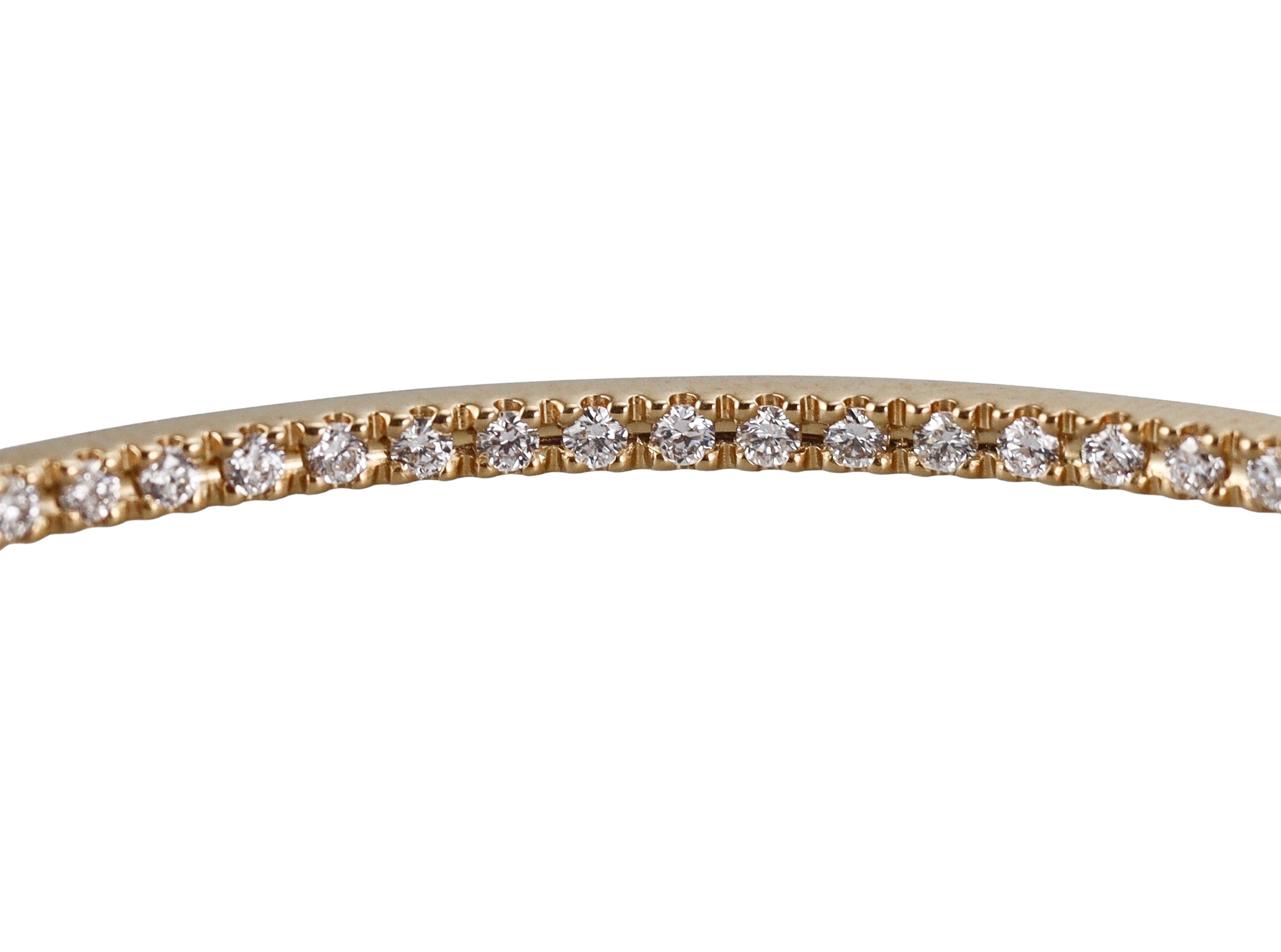 Memoire by Hearts on Fire 18k Gold Diamond Hoops Earrings