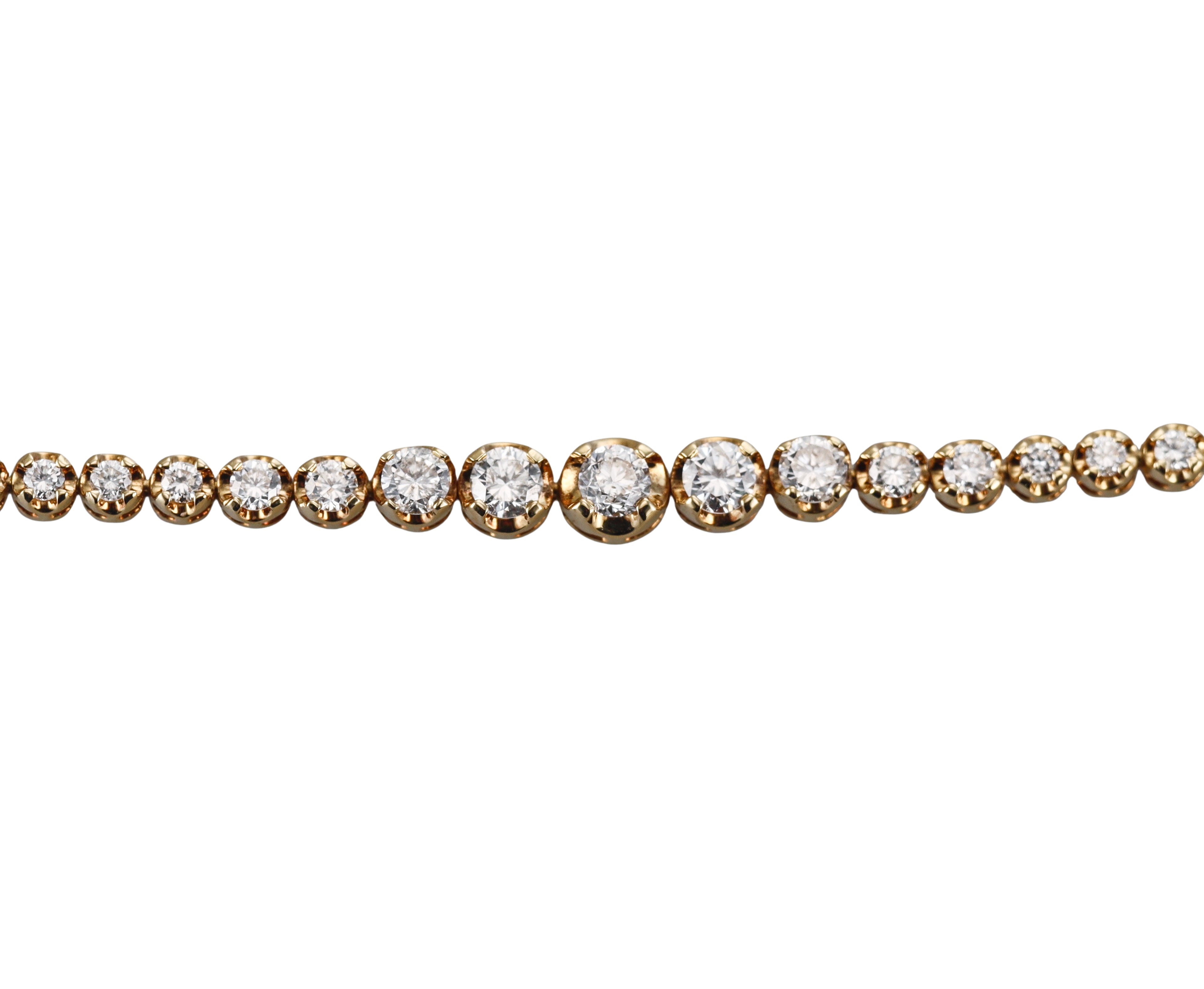 18k Gold 2.00ctw Diamond Tennis Bracelet