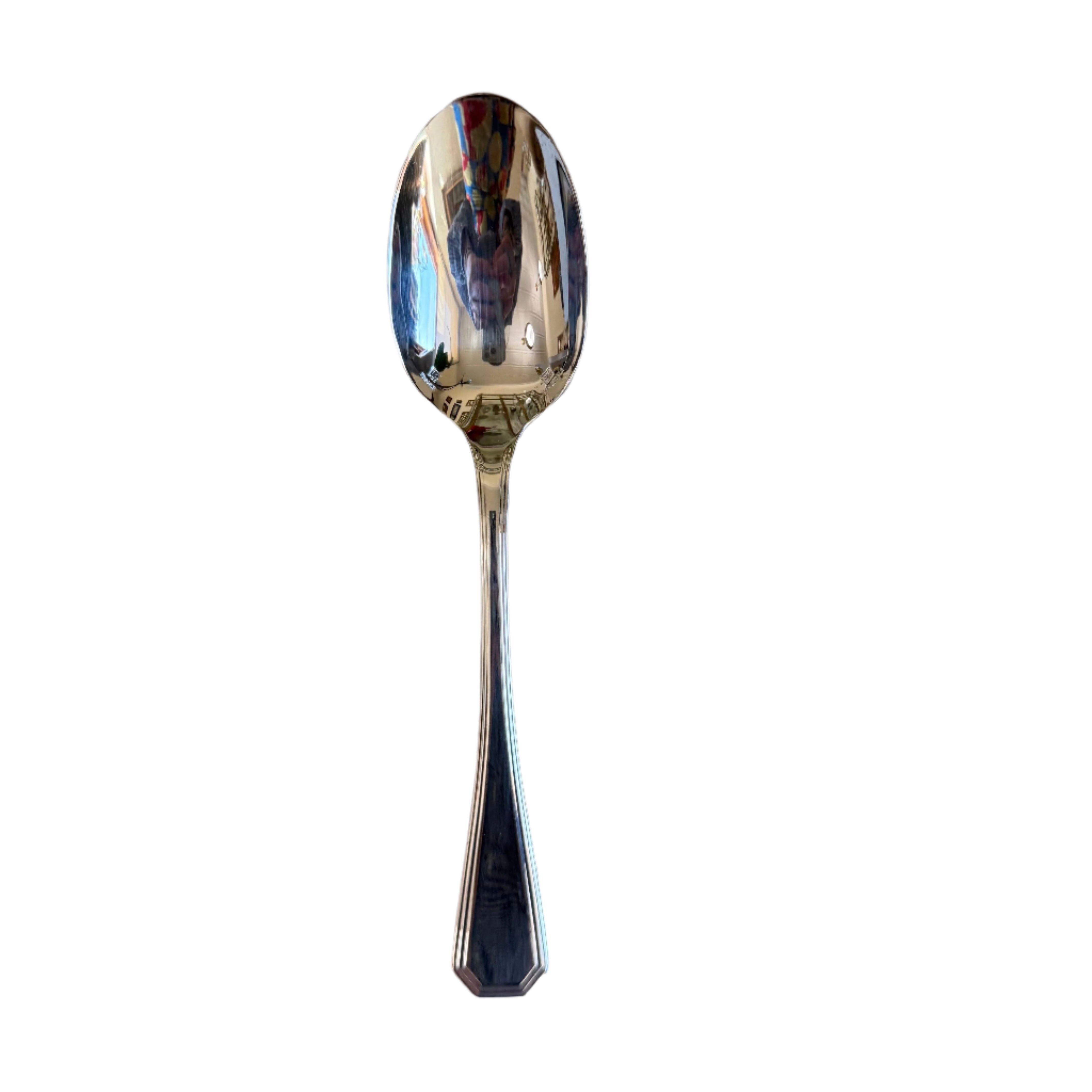 Christofle America Silver Plated Dessert Place Soup Spoon