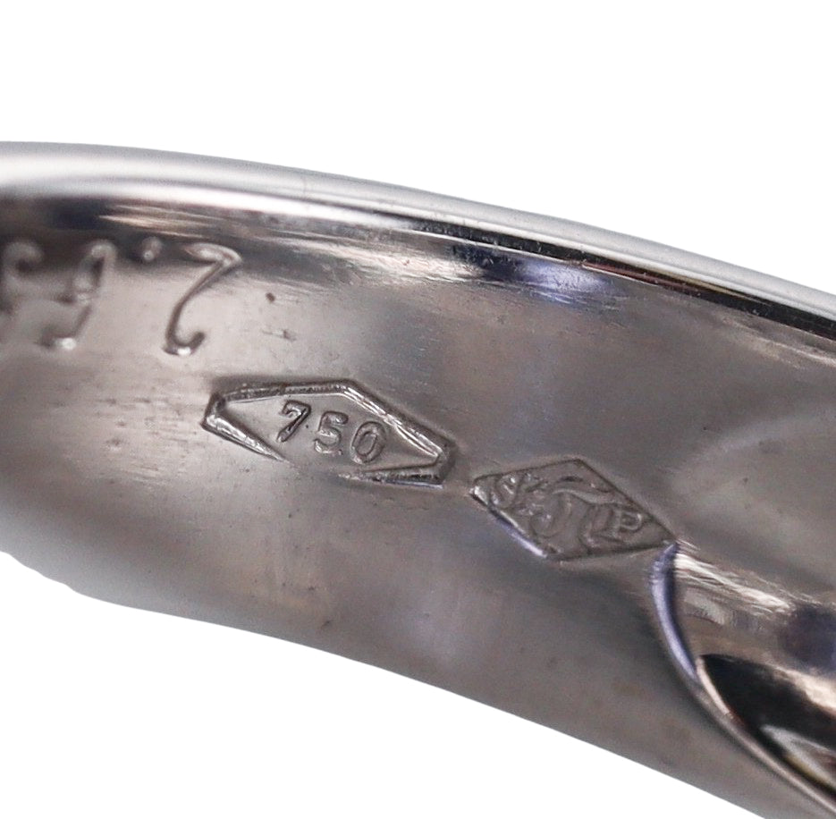 Vintage Gold 2.65ct Sapphire Diamond Ring