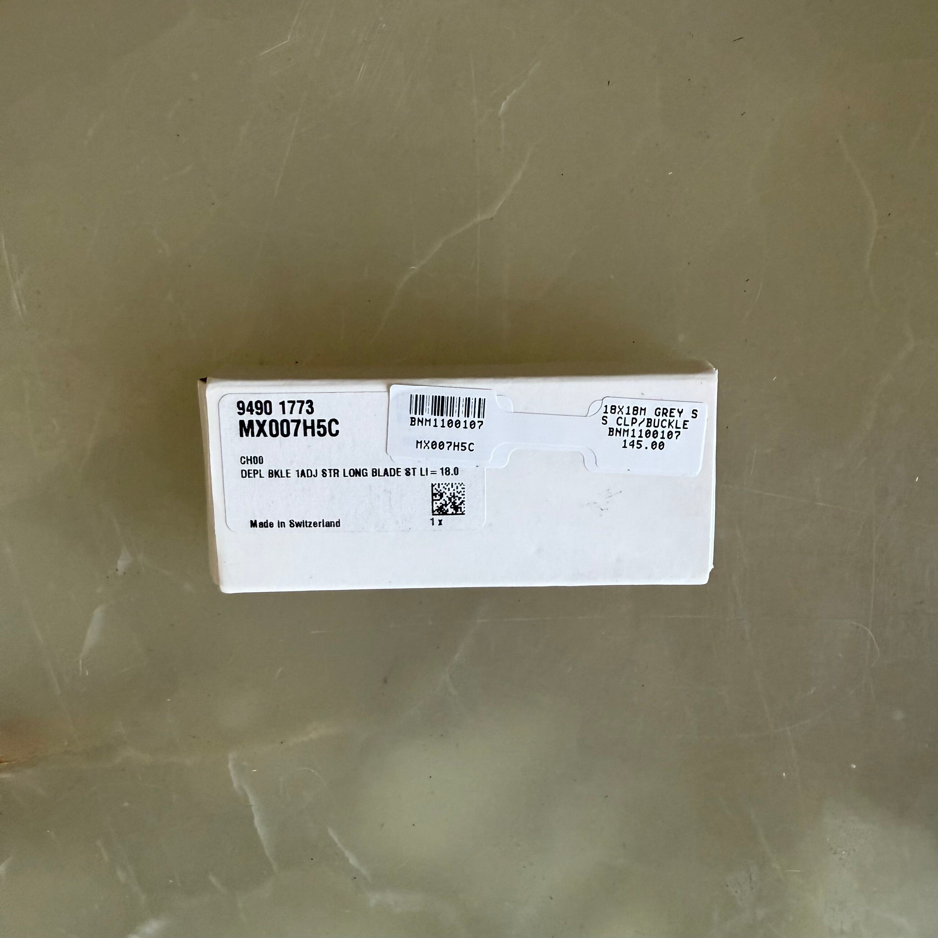 Authentic Baume & Mercier Stainless Steel Deployant Buckle 18mm