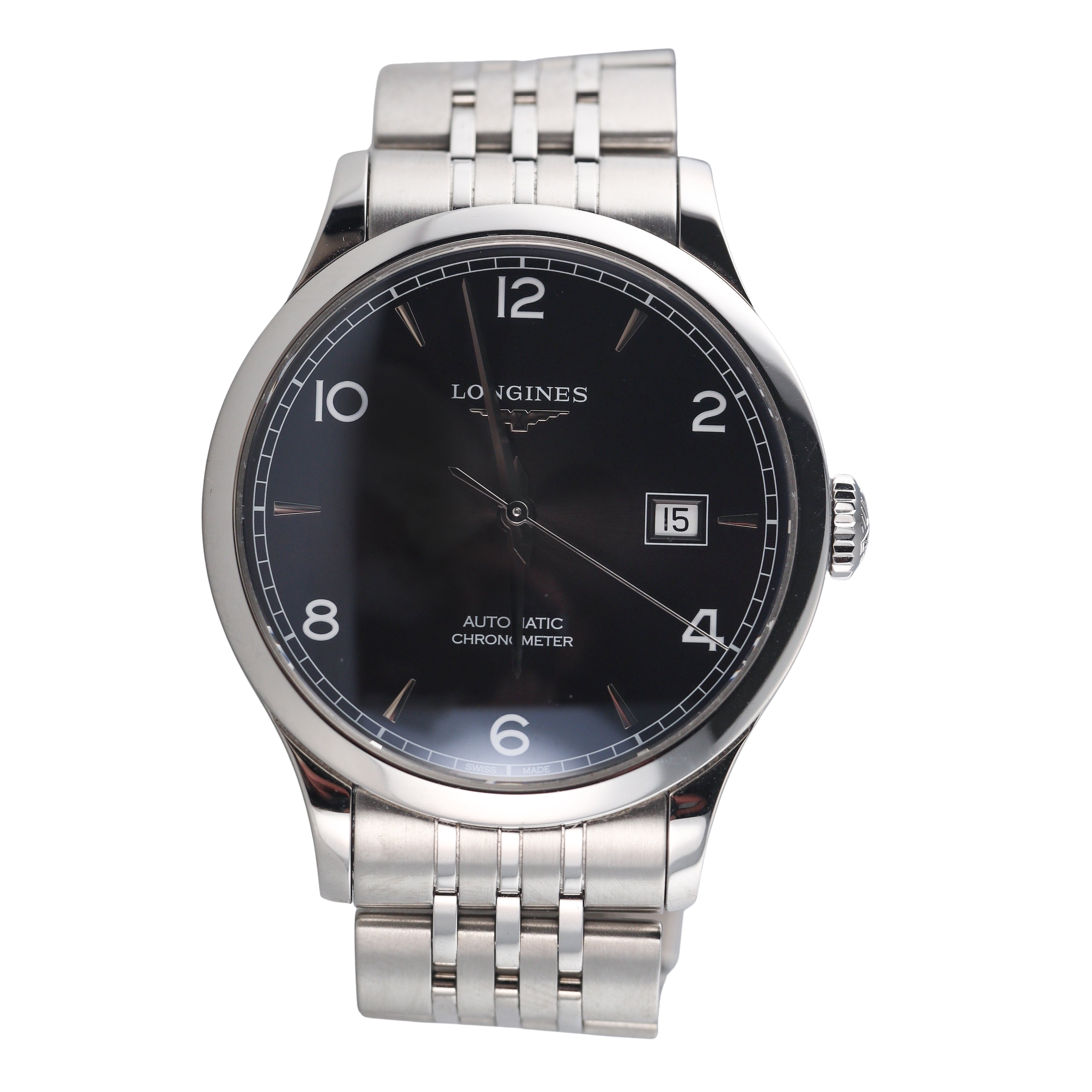 Longines Elegance Collection Record Automatic Watch L2.821.4.56.6