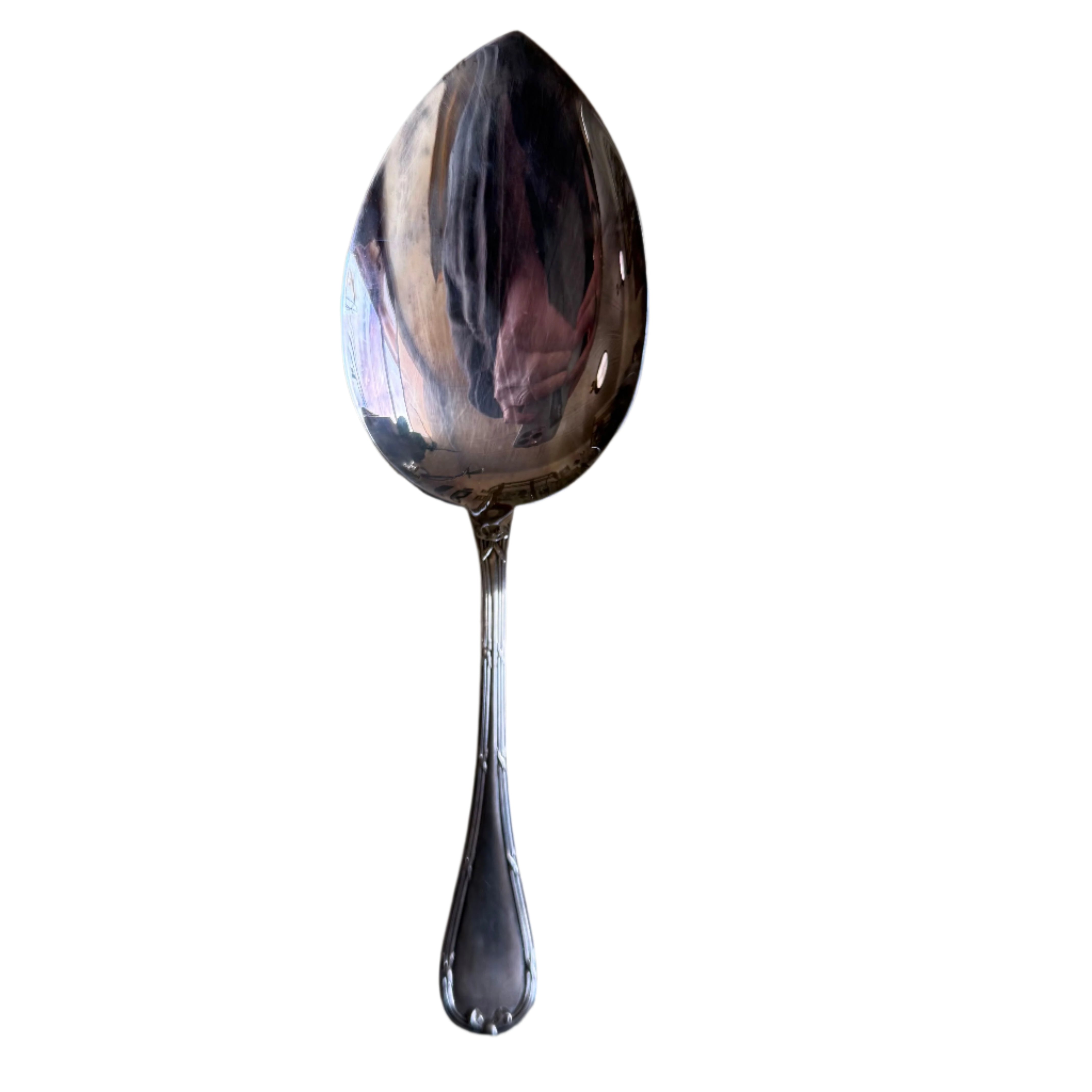 Christofle Rubans Silver Plated Ice Cream Server