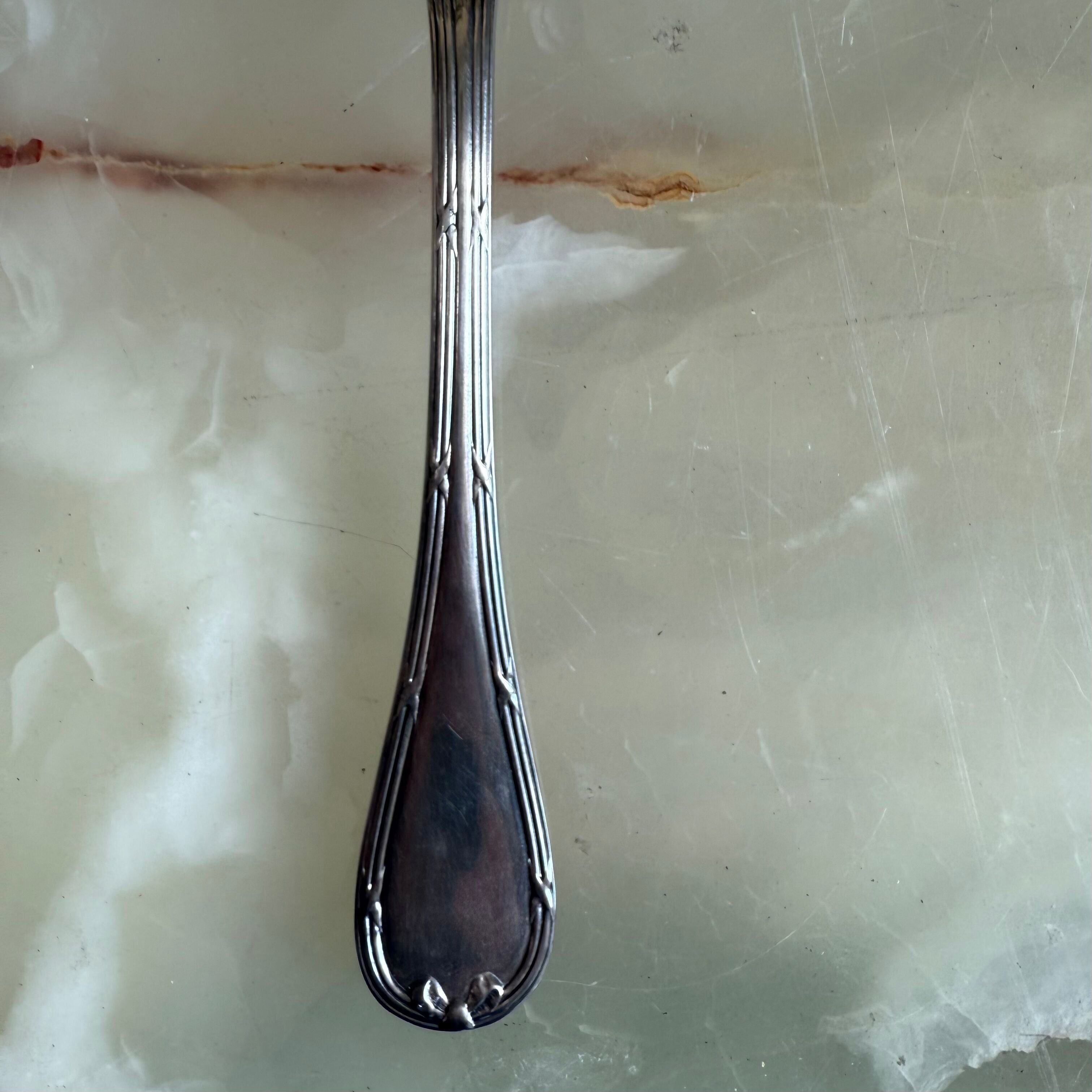 Christofle Rubans Silver Plated Ice Cream Server