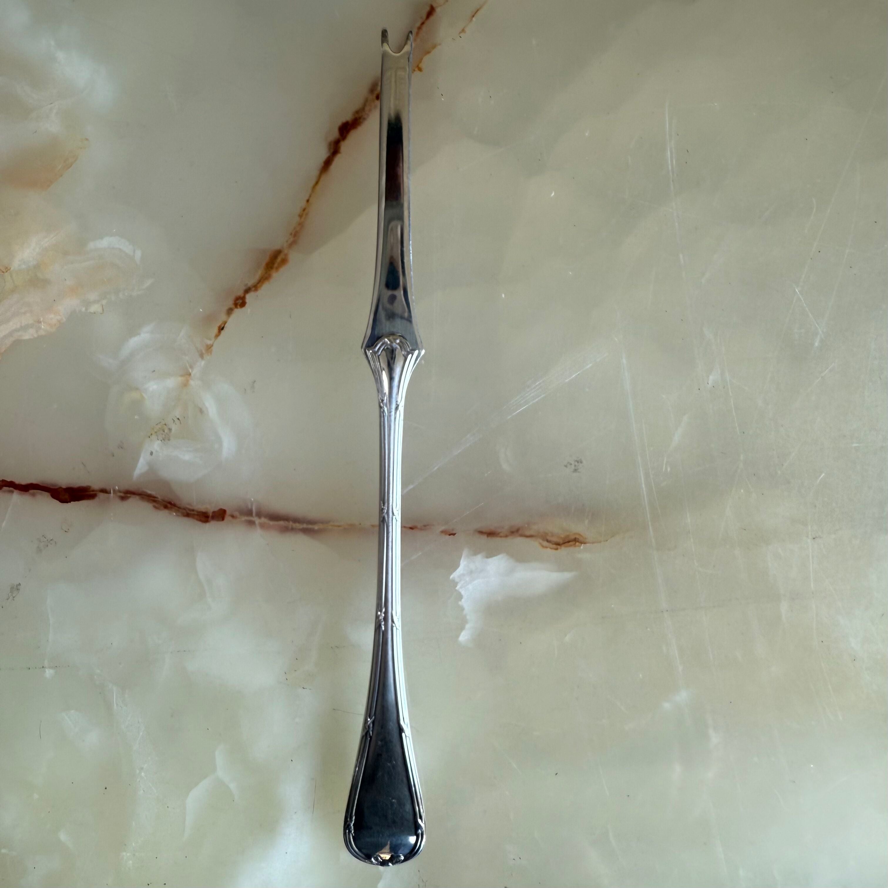 Christofle Rubans Silver Plated Lobster Fork Set of 13