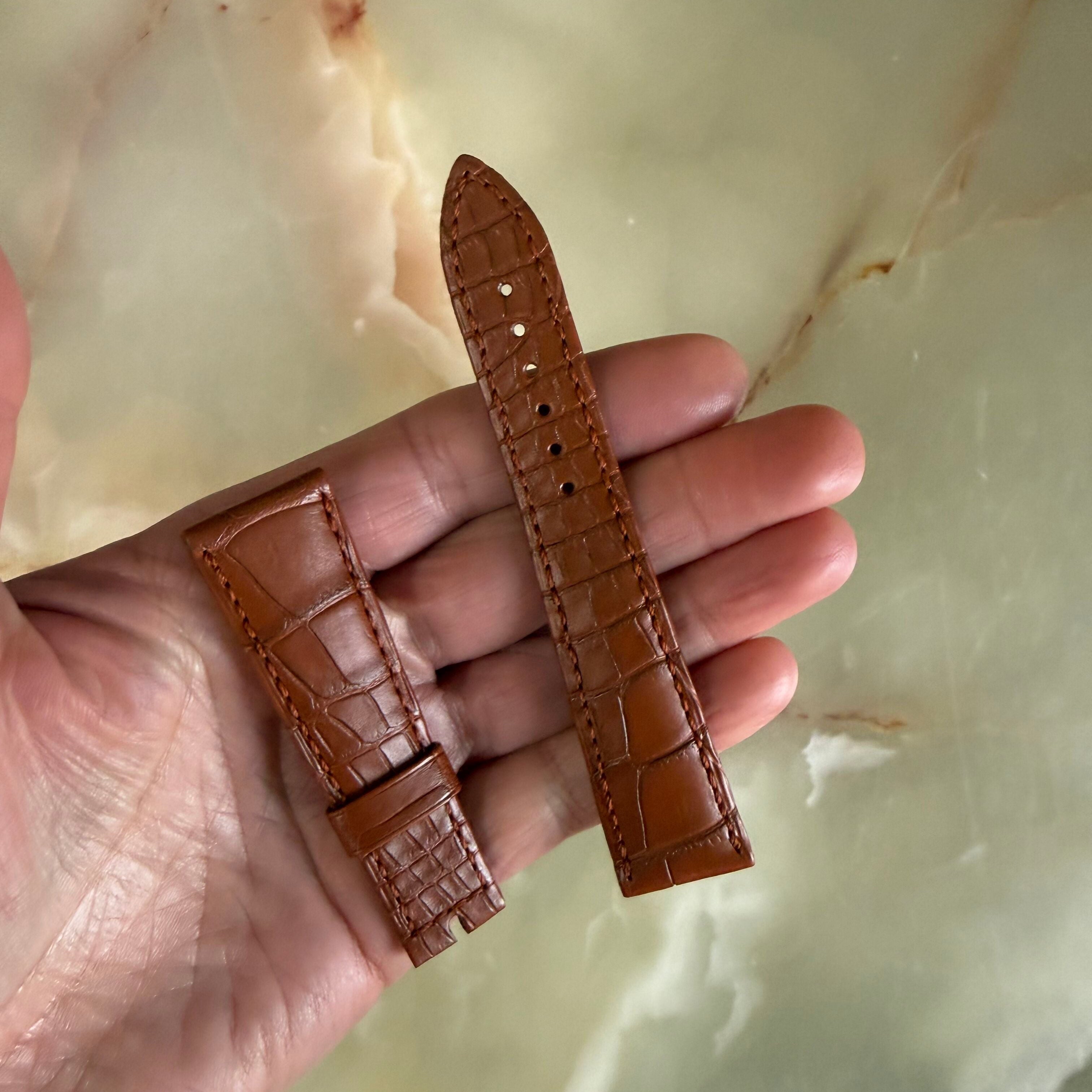 Authentic Breguet Brown Alligator Watch Band Strap 21mm