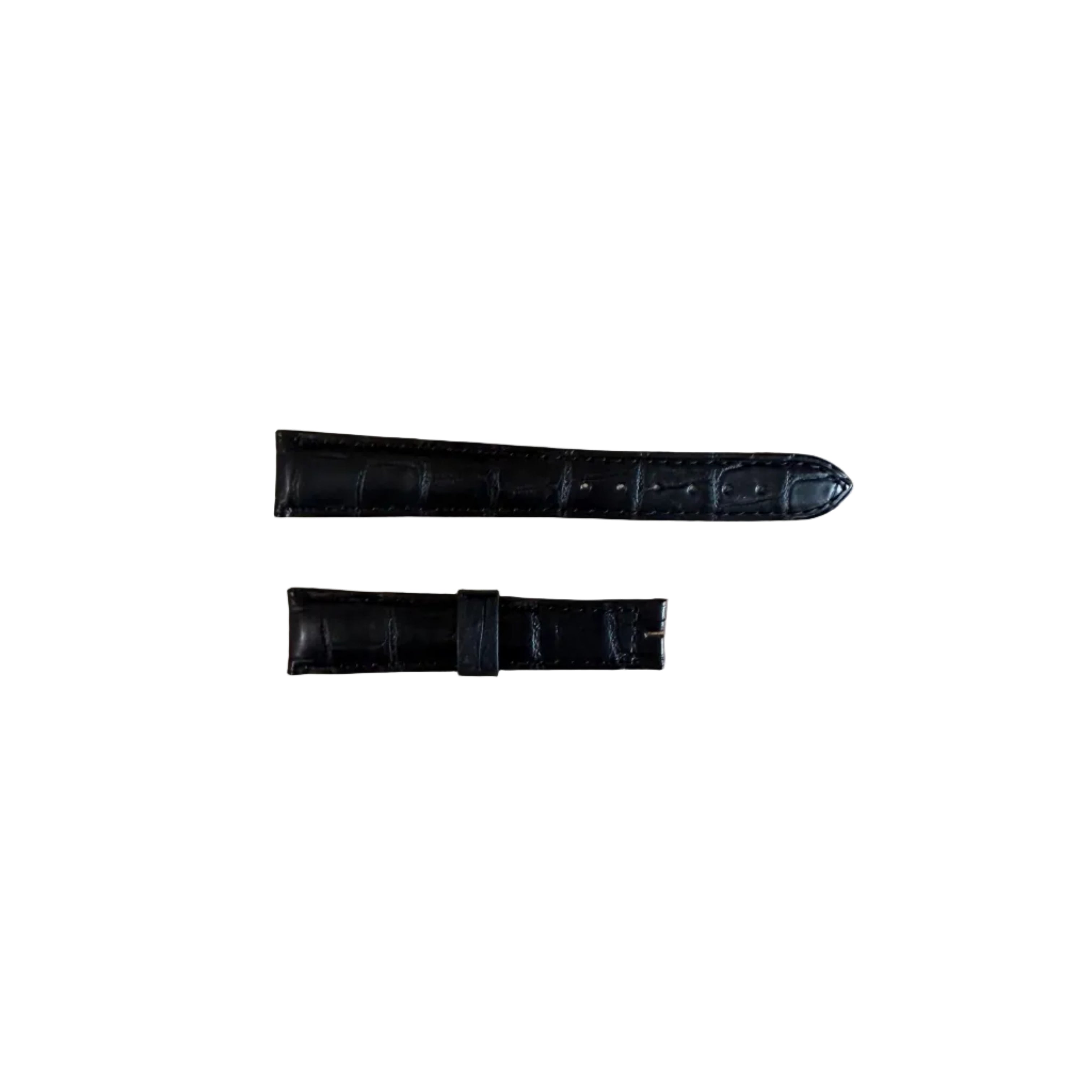 Authentic Breguet Black Alligator Watch Band Strap 17mm