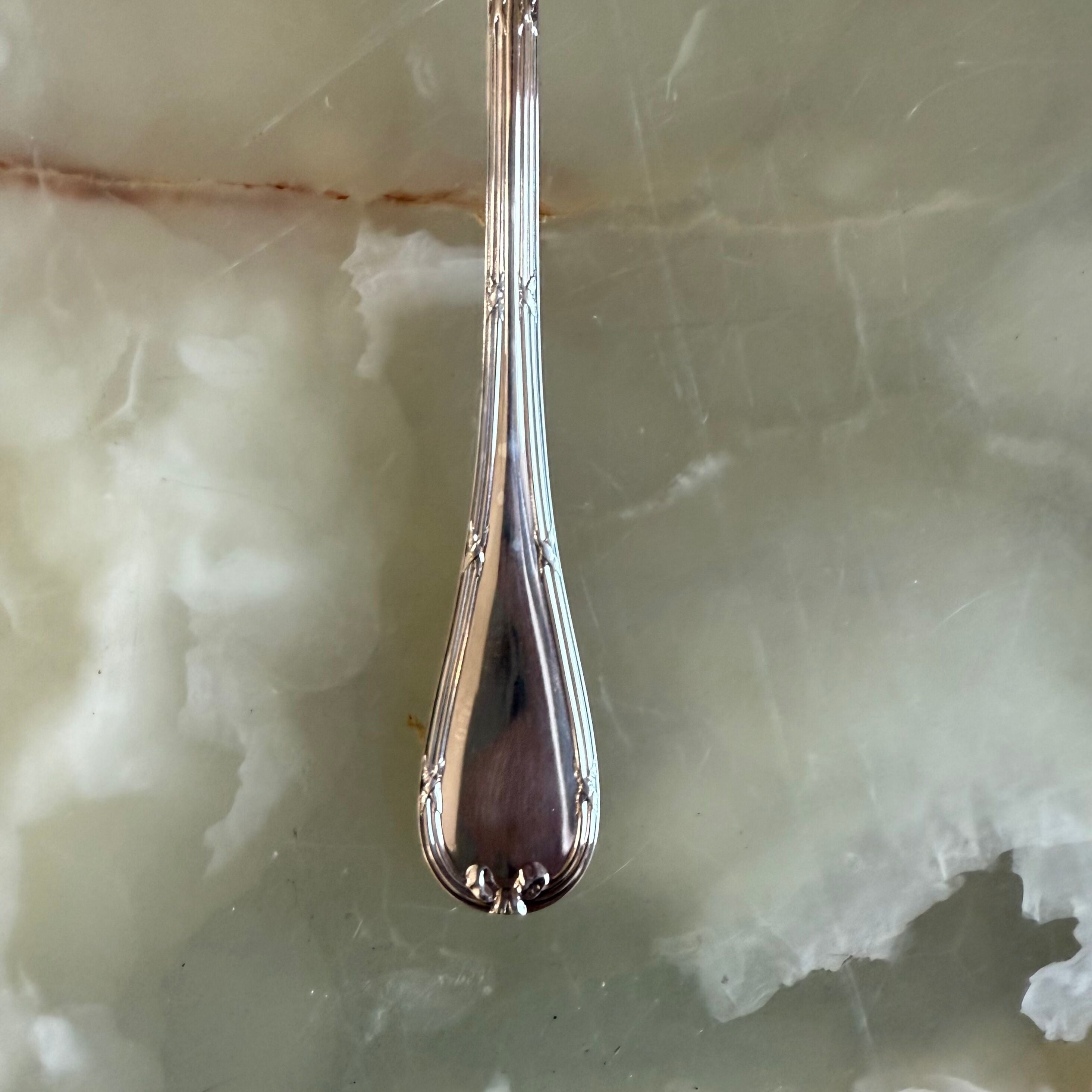 Christofle Rubans Silver Plated Cream Ladle