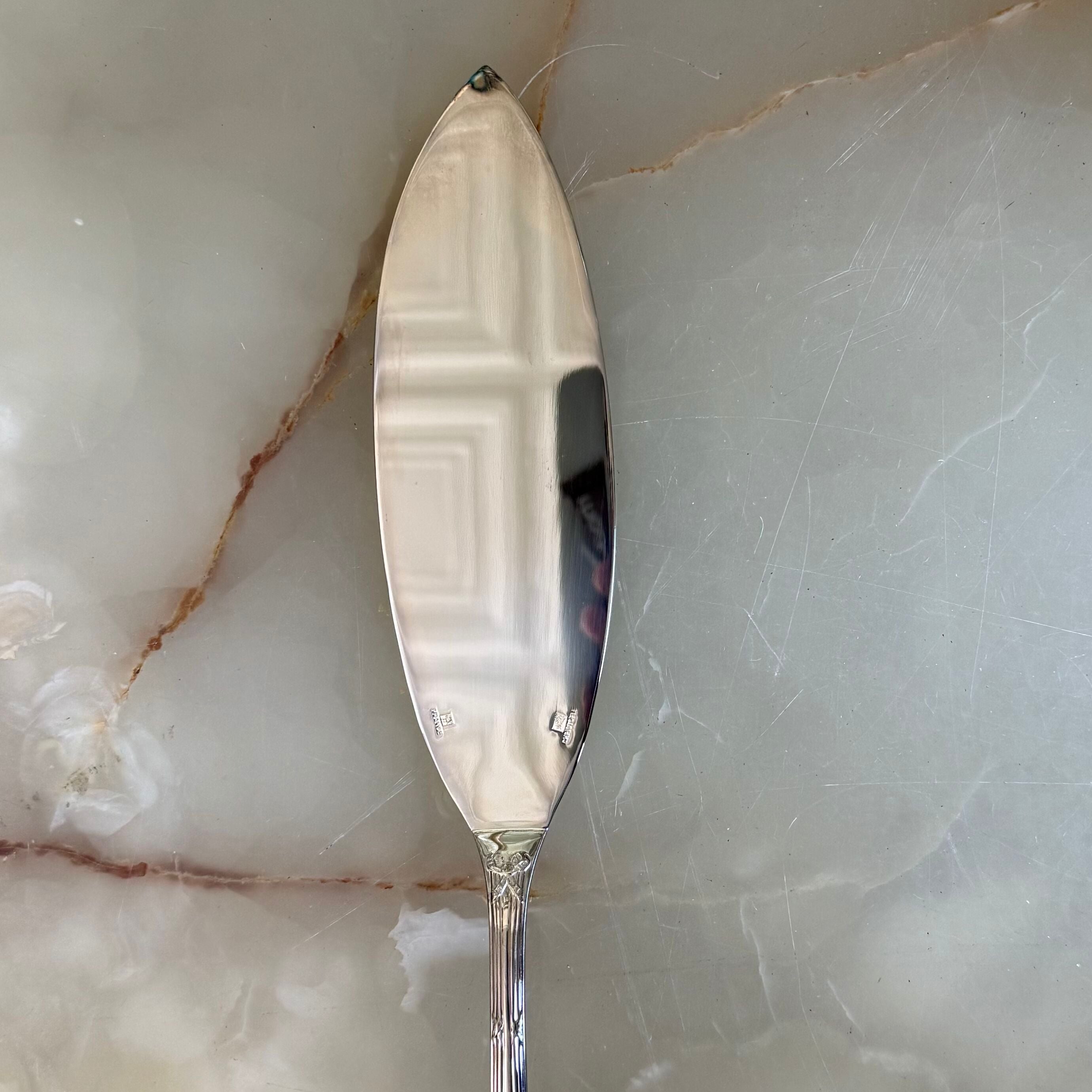 Christofle Rubans Silver Plated Fish Server
