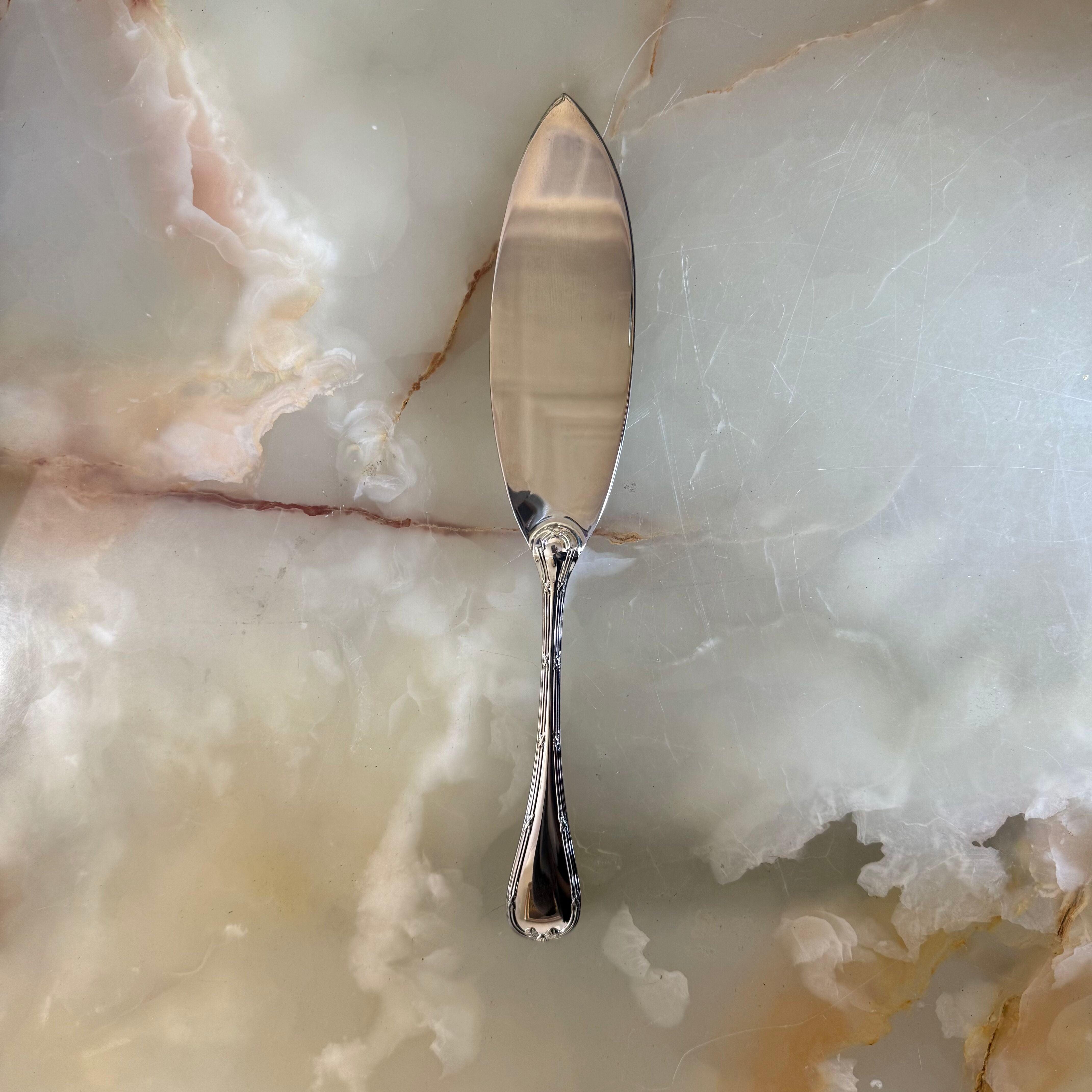 Christofle Rubans Silver Plated Fish Server