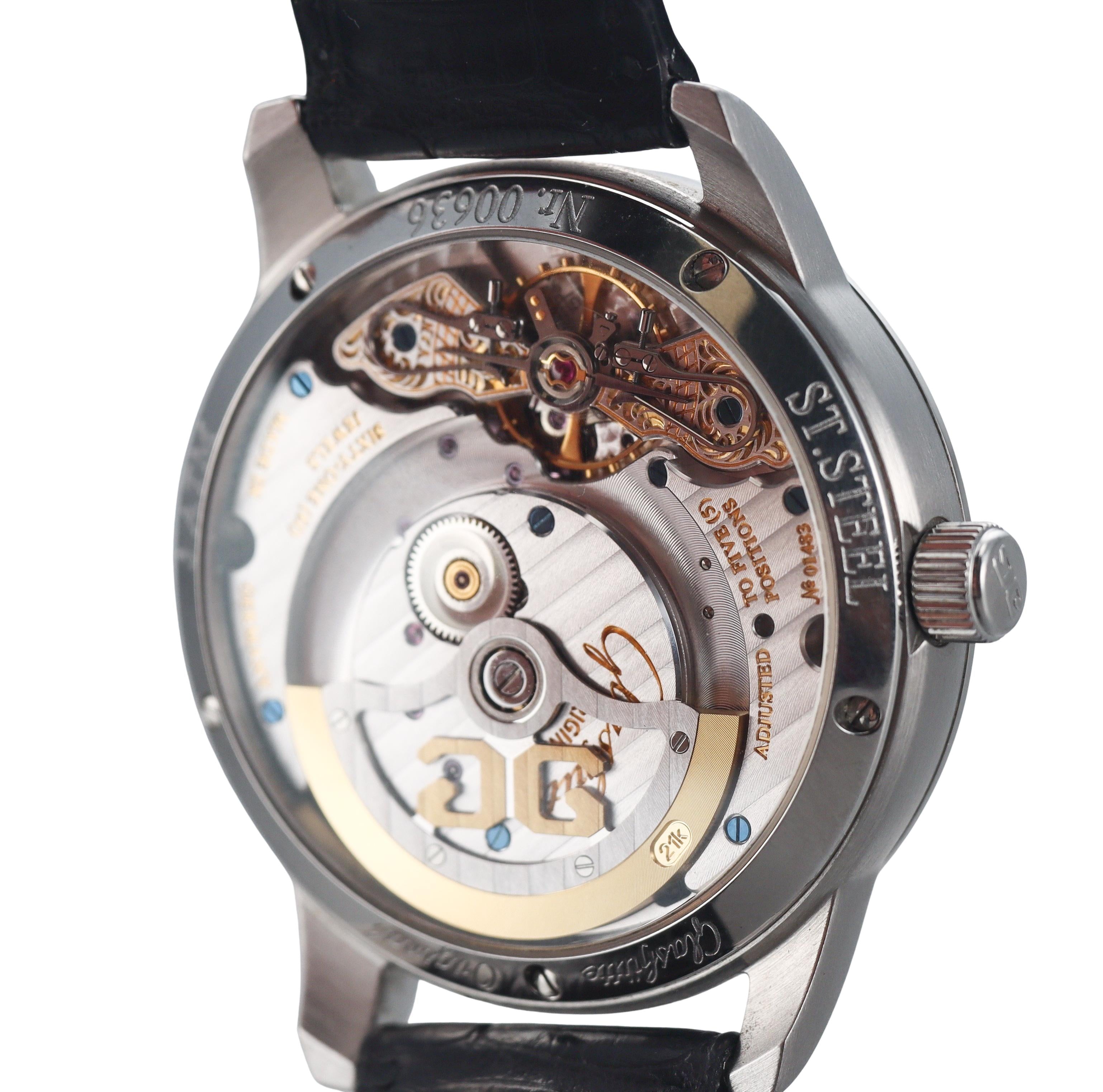 Glashutte Original PanoMaticReserve Steel Automatic Watch 90-03-02-02-04