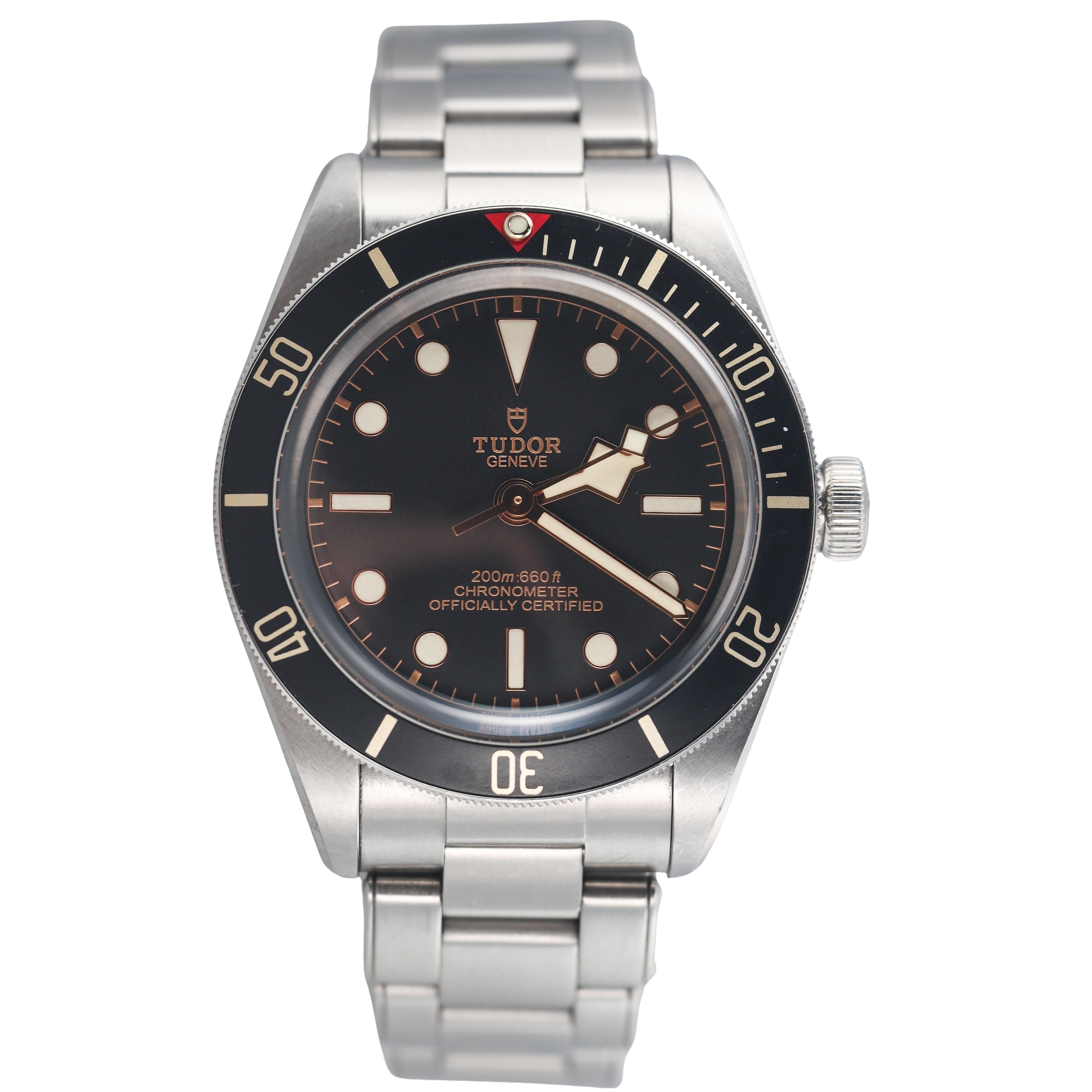 Tudor Black Bay Fifty-Eight Steel Automatic Watch 79030N. Retail $4850.