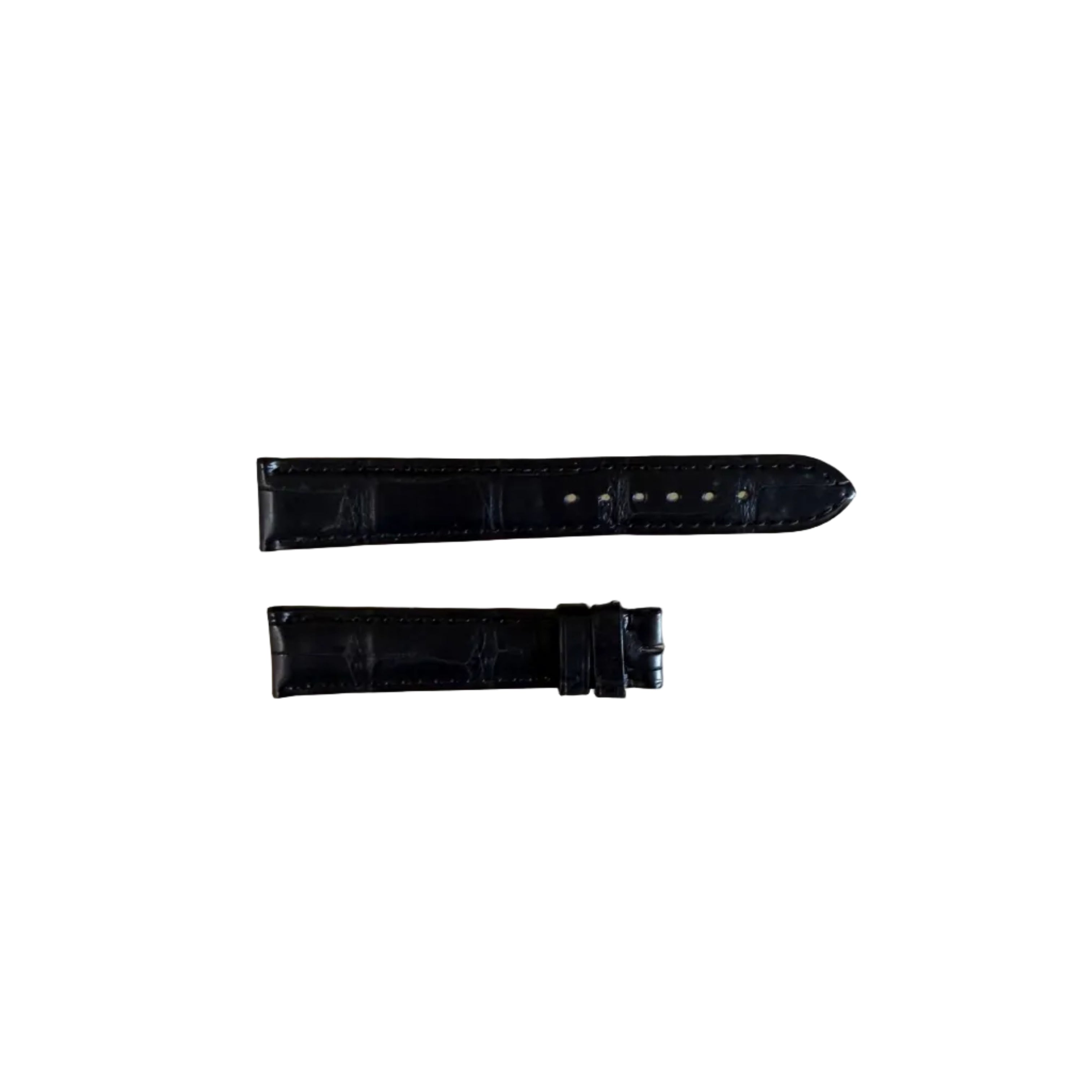 Authentic Breguet Black Alligator Watch Band Strap 16mm