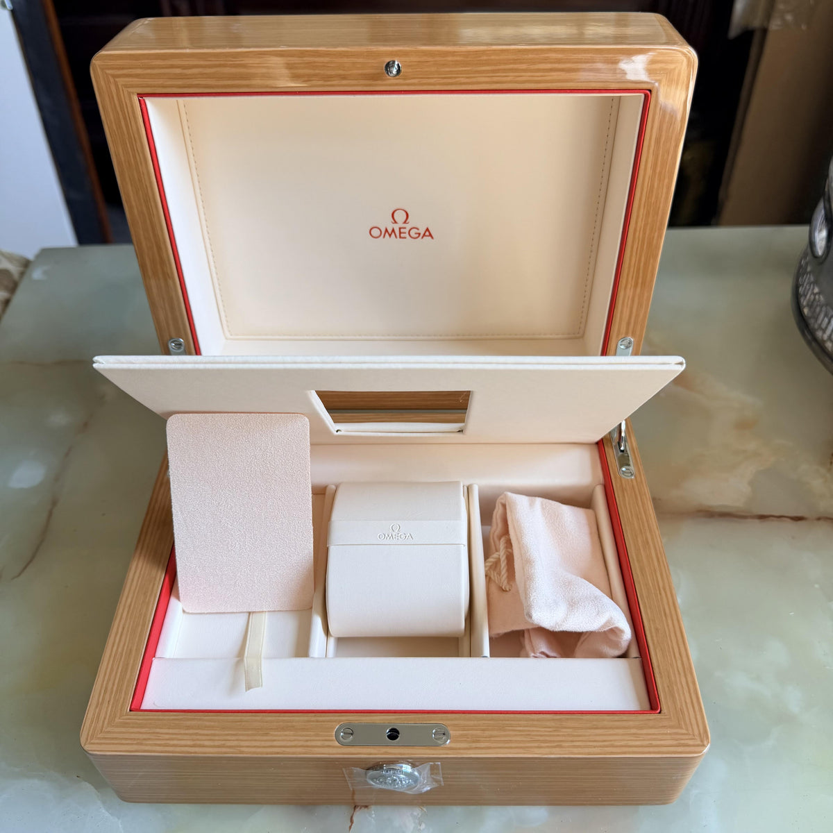Omega Speedmaster Moonphase Blue Side of the Moon Watch 30493445203001