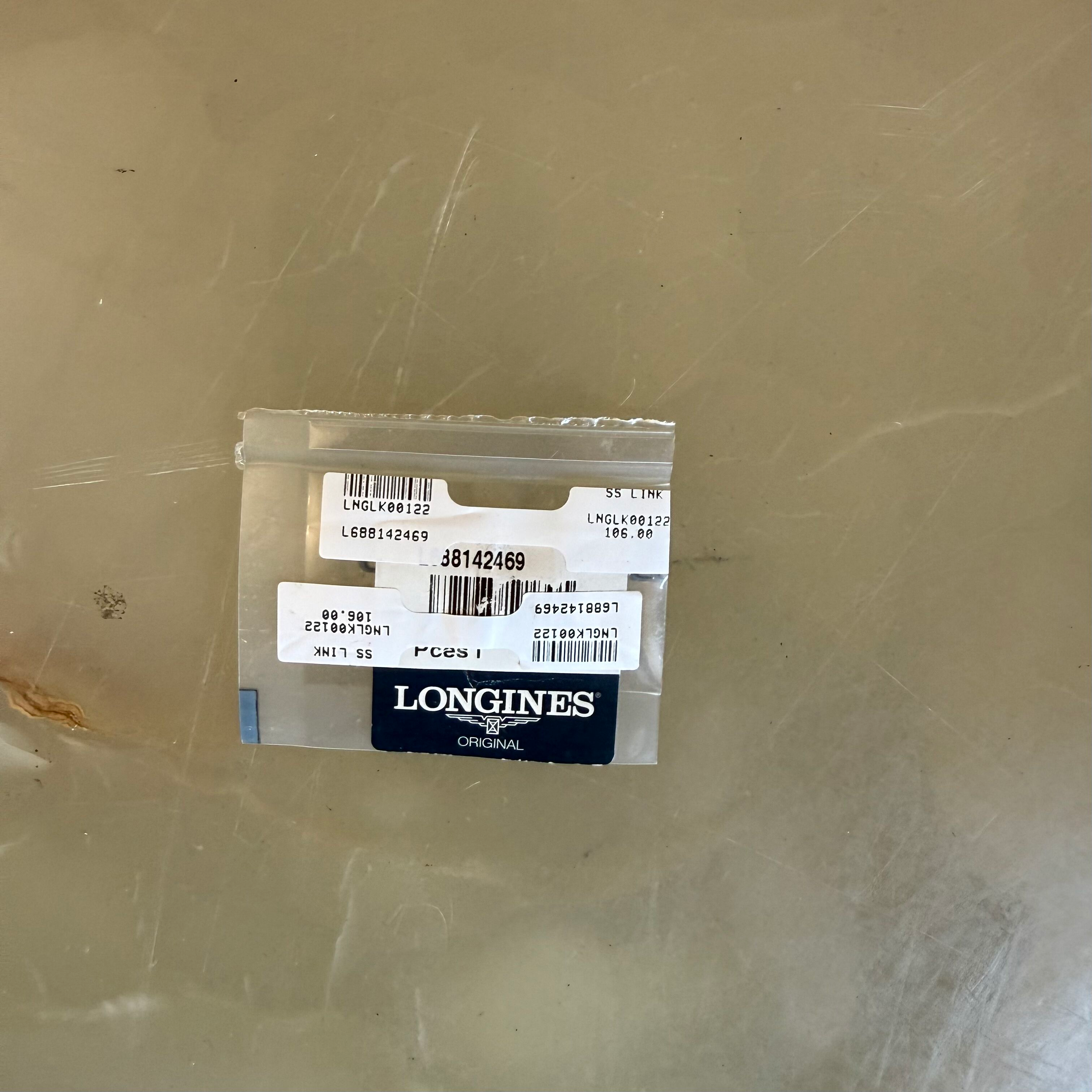 Authentic Longines 2 Tone Stainless Steel Link 13mm L688142469