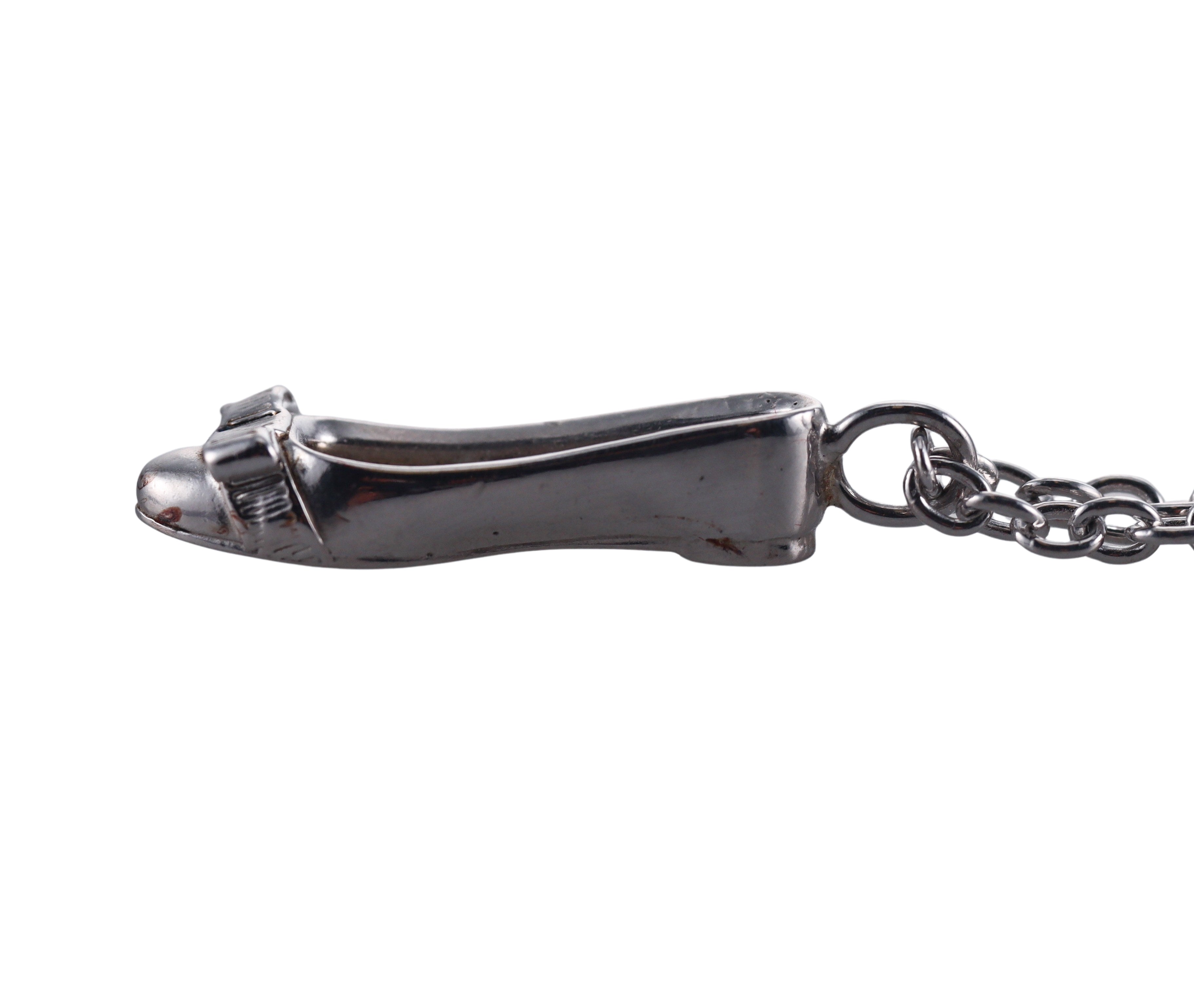 Salvatore Ferragamo Sterling Silver Pendant Necklace 704207