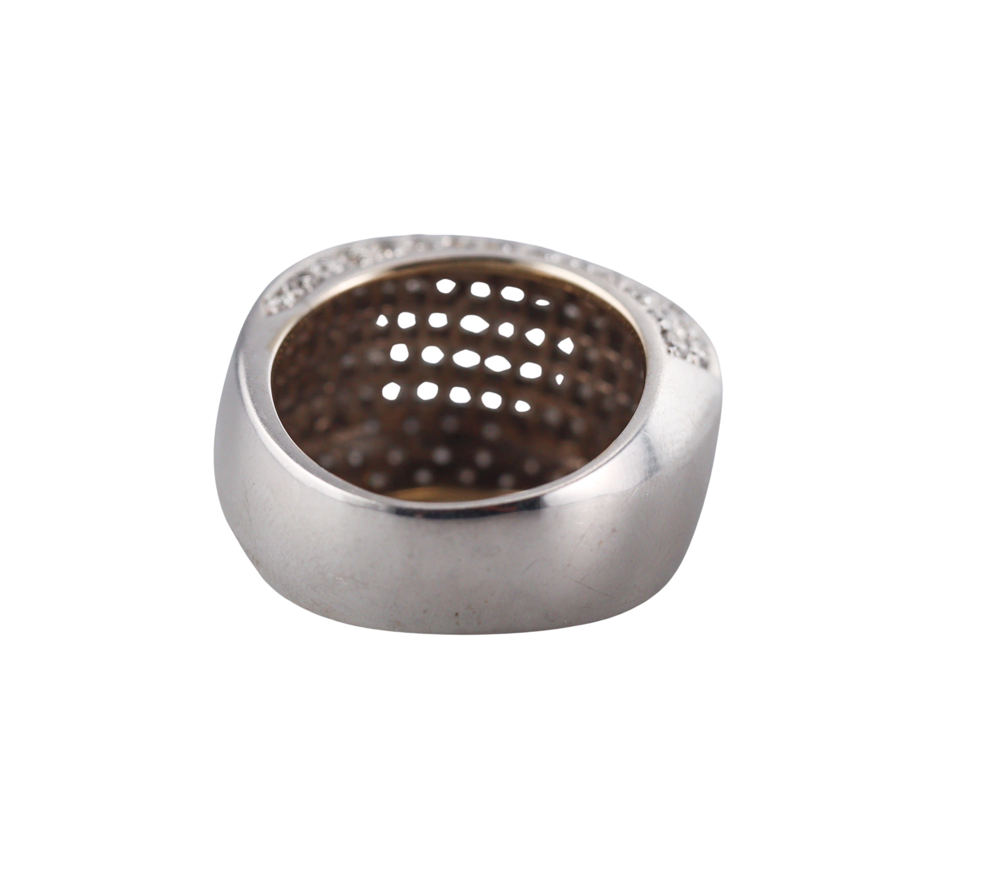 14k White Gold Diamond Ring