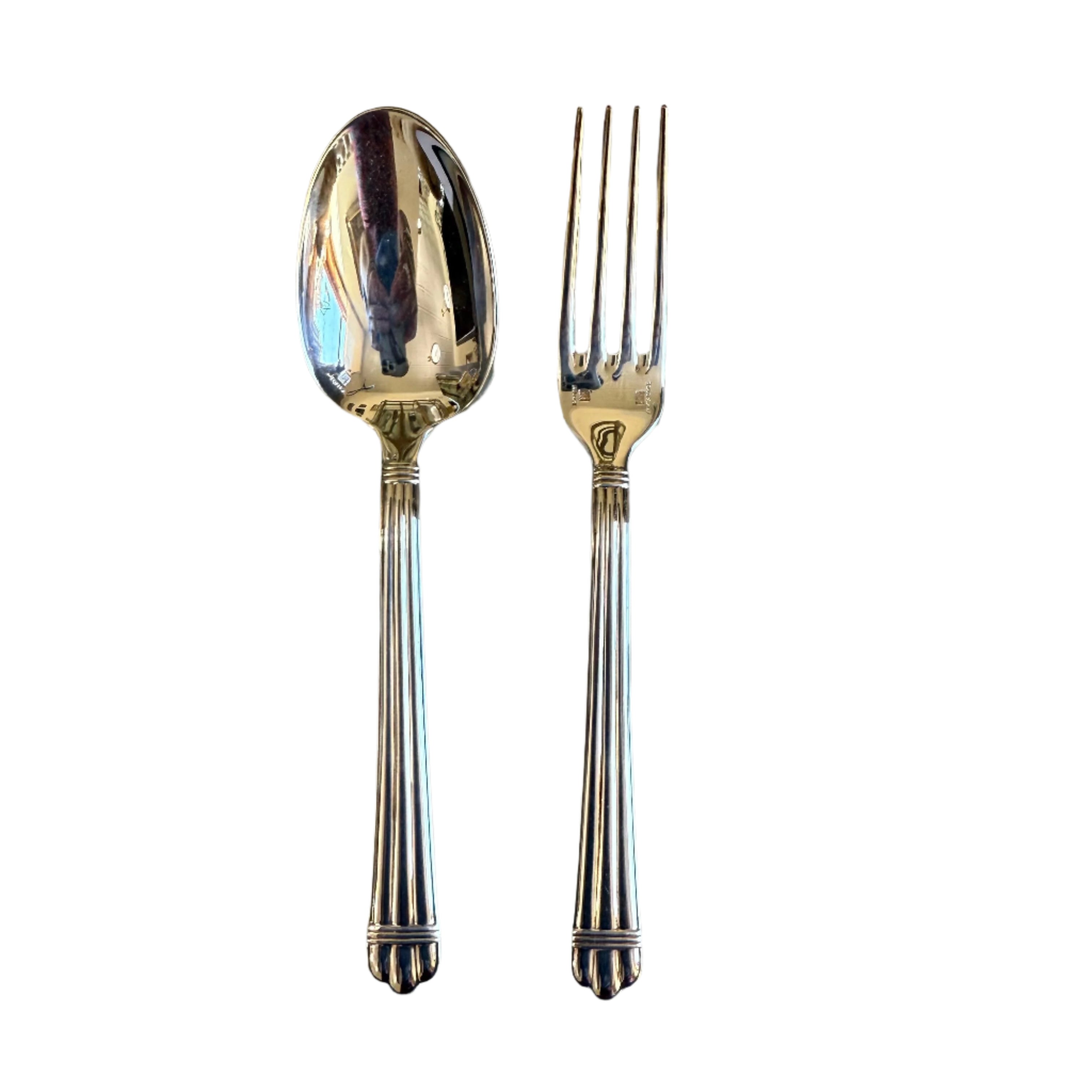 Christofle Aria Silver Plated Two-Piece Children’s Flatware Set