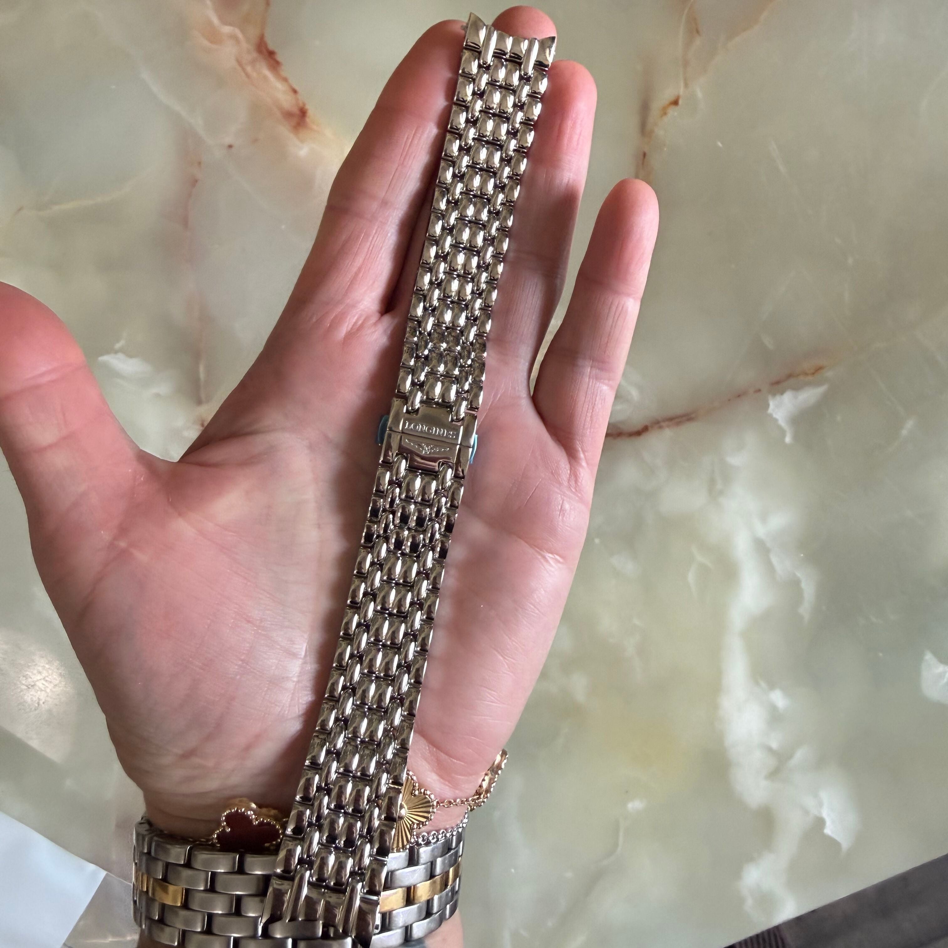 Authentic Longines Stainless Steel Watch Bracelet 20mm L600132404W