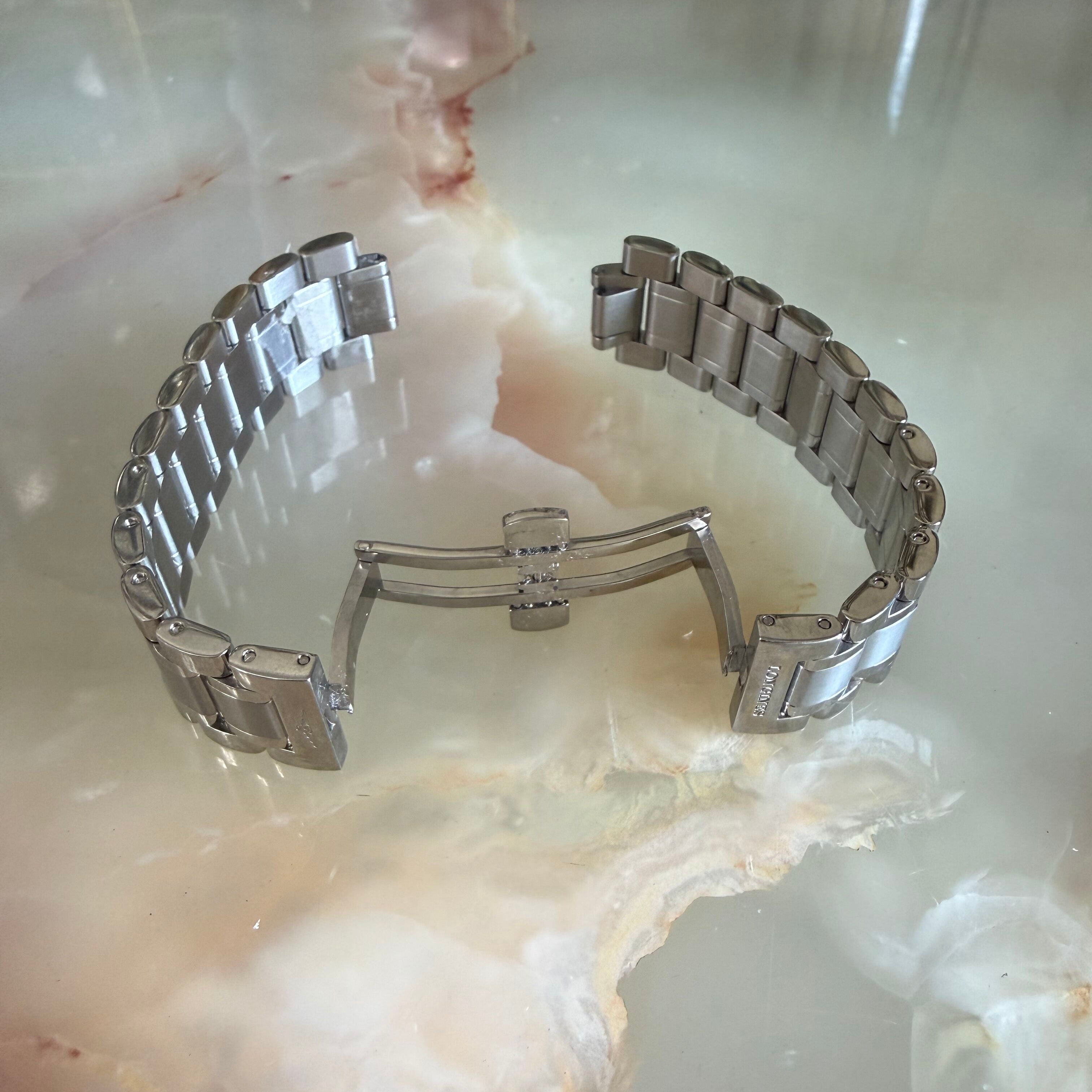 Authentic Longines Stainless Steel Watch Bracelet 20mm L600110553
