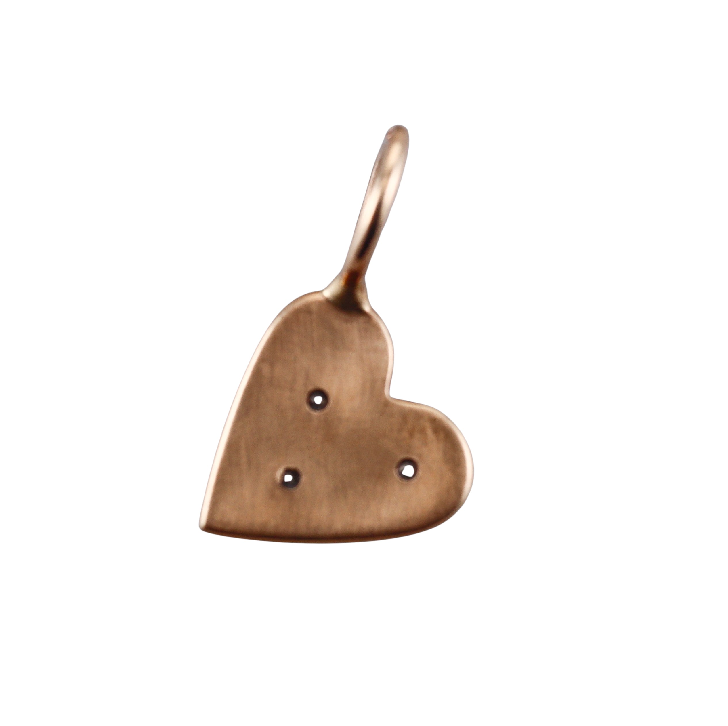 Heather Moore 14k Diamond Heart Charm