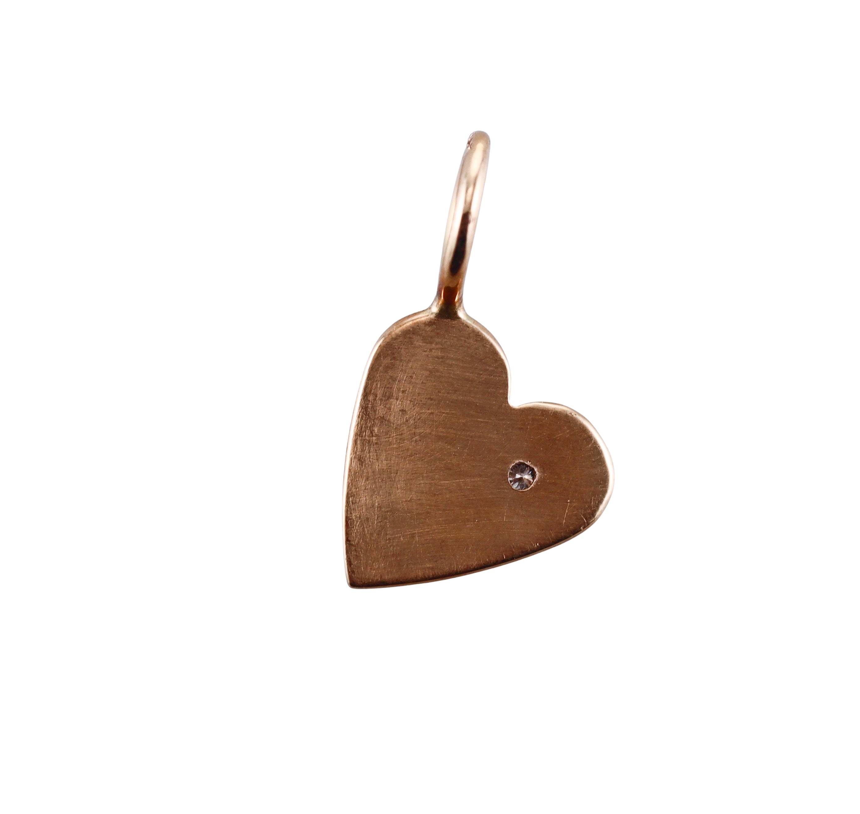 Heather Moore 14k Arrow Heart Charm