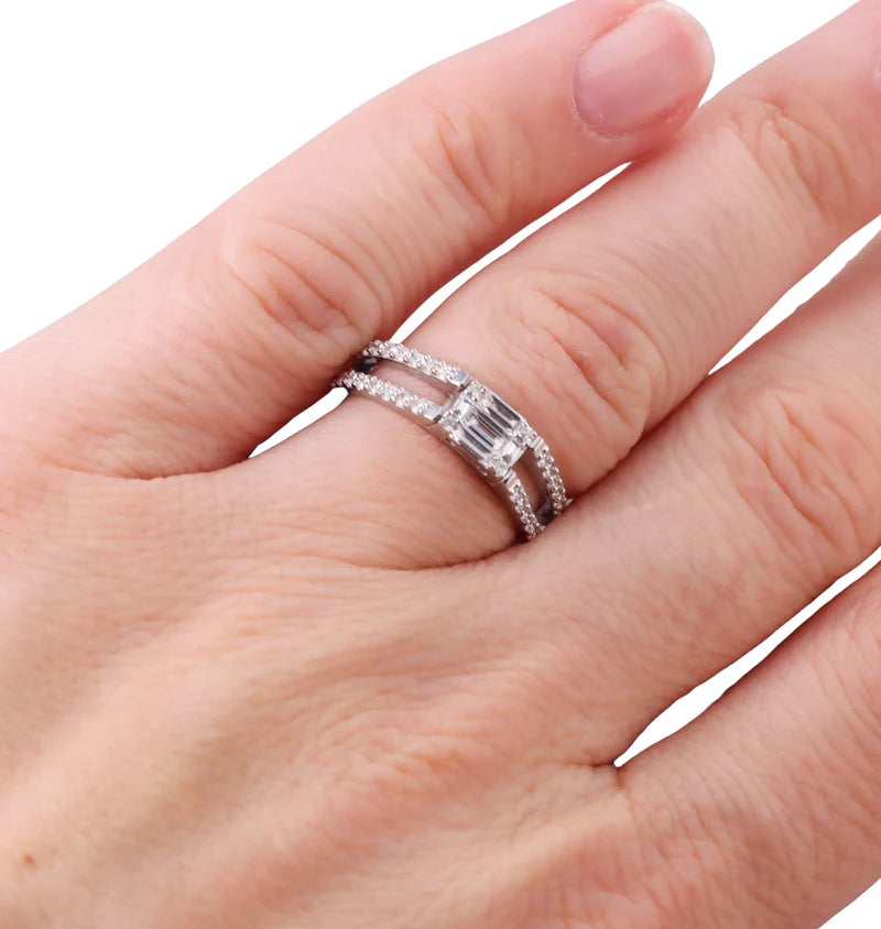 Mimi Milano Gold Diamond Ring