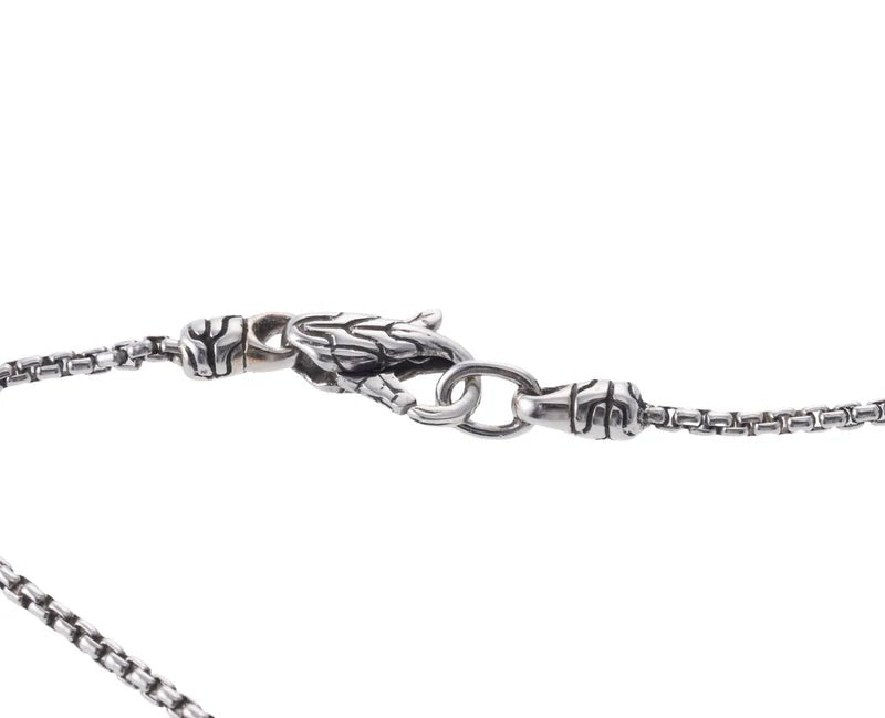 John Hardy Classic Chain Sterling Silver Black Spinel Necklace Retail Value