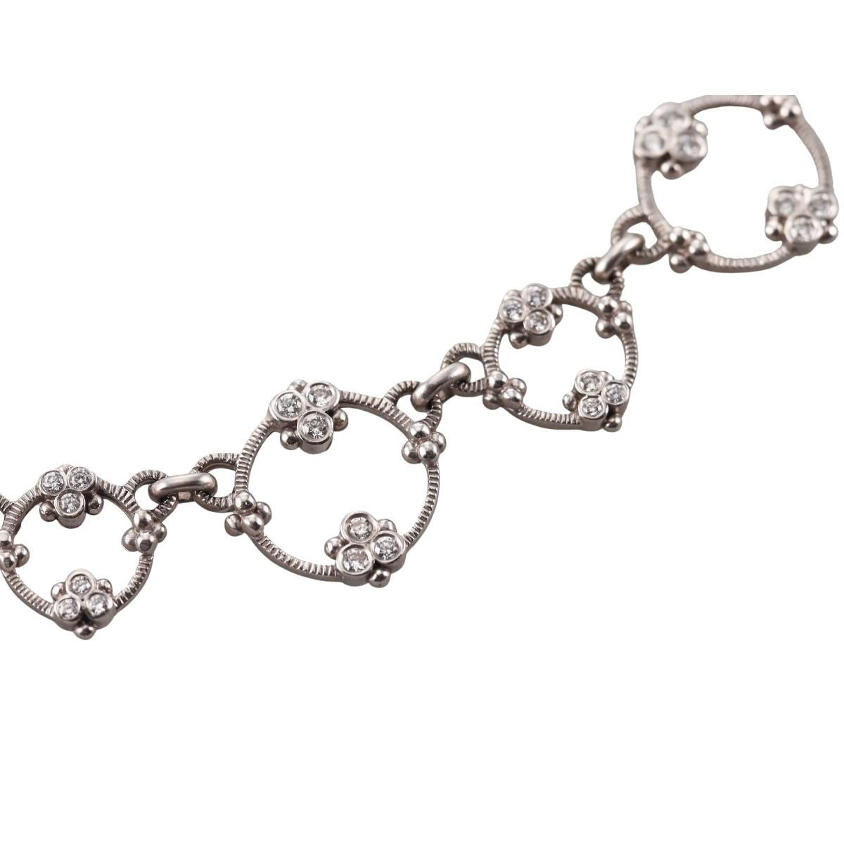 Judith Ripka 18k Gold Diamond Necklace