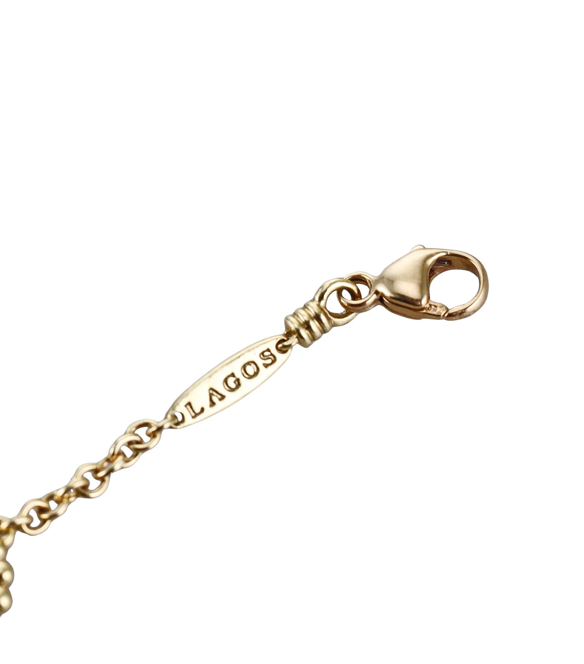 Lagos Caviar 18k Gold Mother of Pearl Bracelet