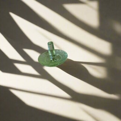 Lalique Crystal Toupie Spinning Top Dreidel 70009