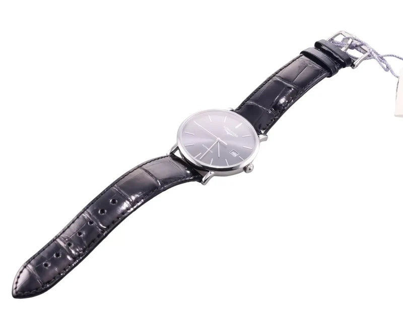 Longines Elegant Collection Automatic Gray Dial Watch L49104722