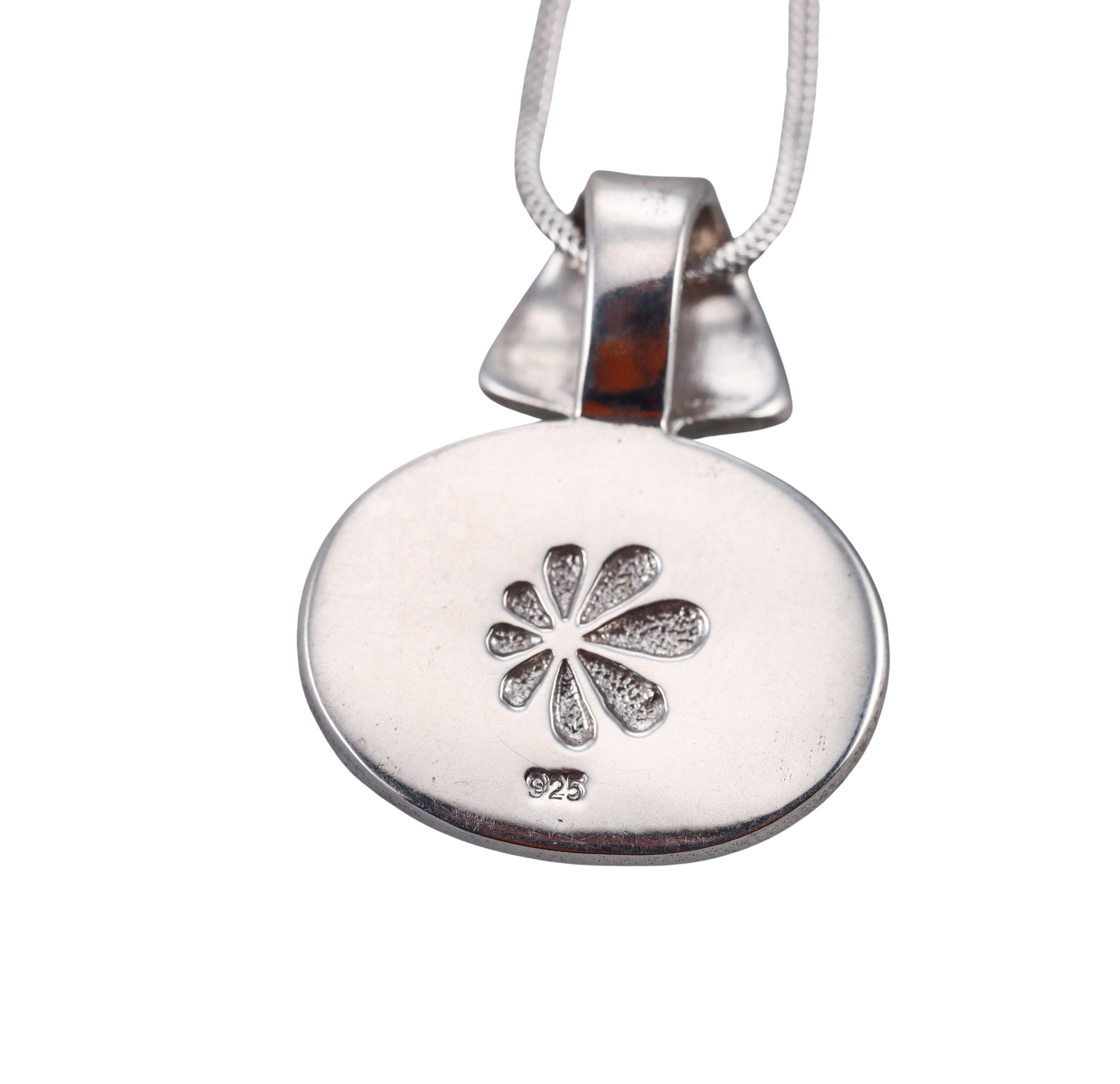 MarahLago Sterling Silver Larimar Pendant Necklace Retail $350