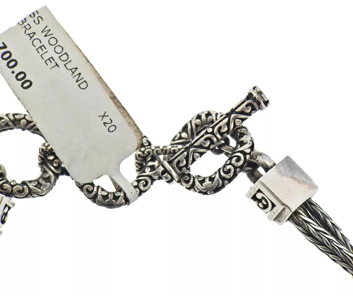 Marahlago Sterling Silver Larimar Bracelet Retail $700